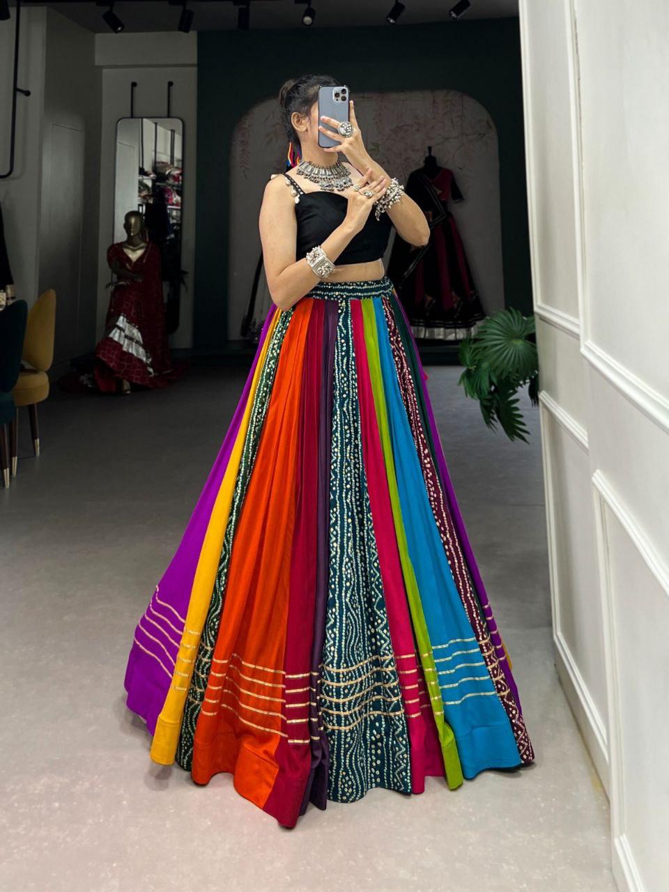 Chaniya Choli for Dandiya nights – stylish, traditional &amp; ready to ship.