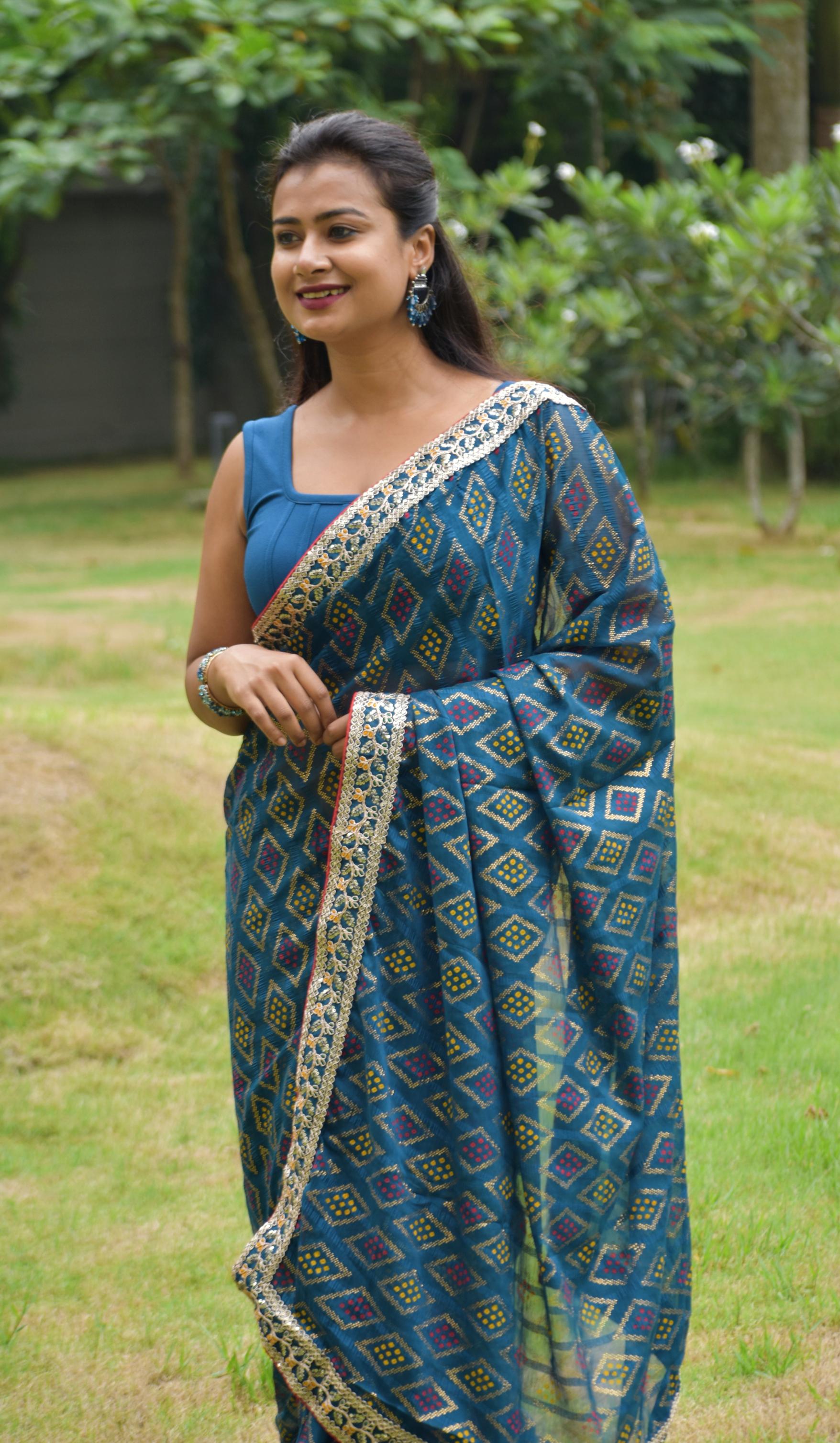 Bandhani Saree
