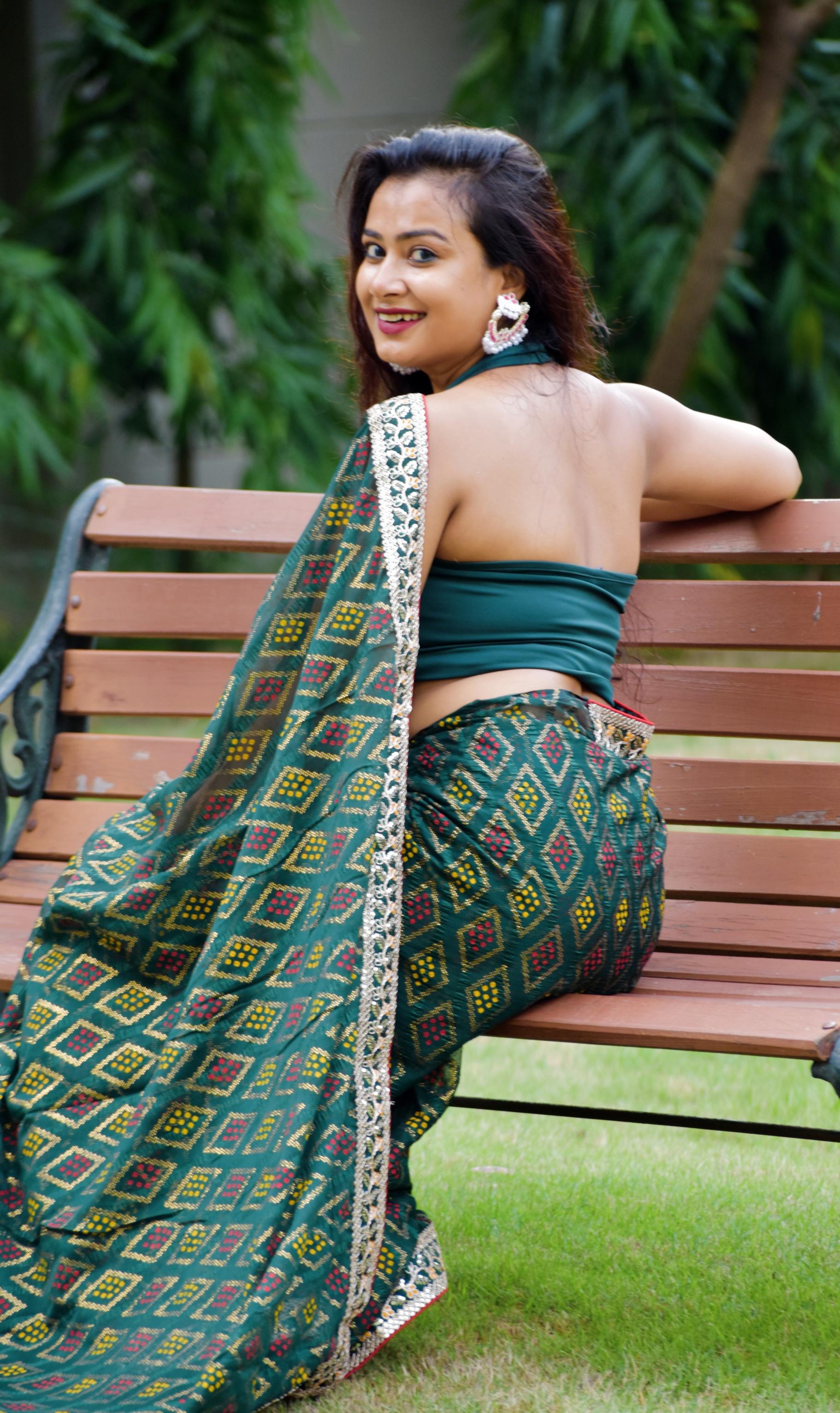 Bandhani Saree