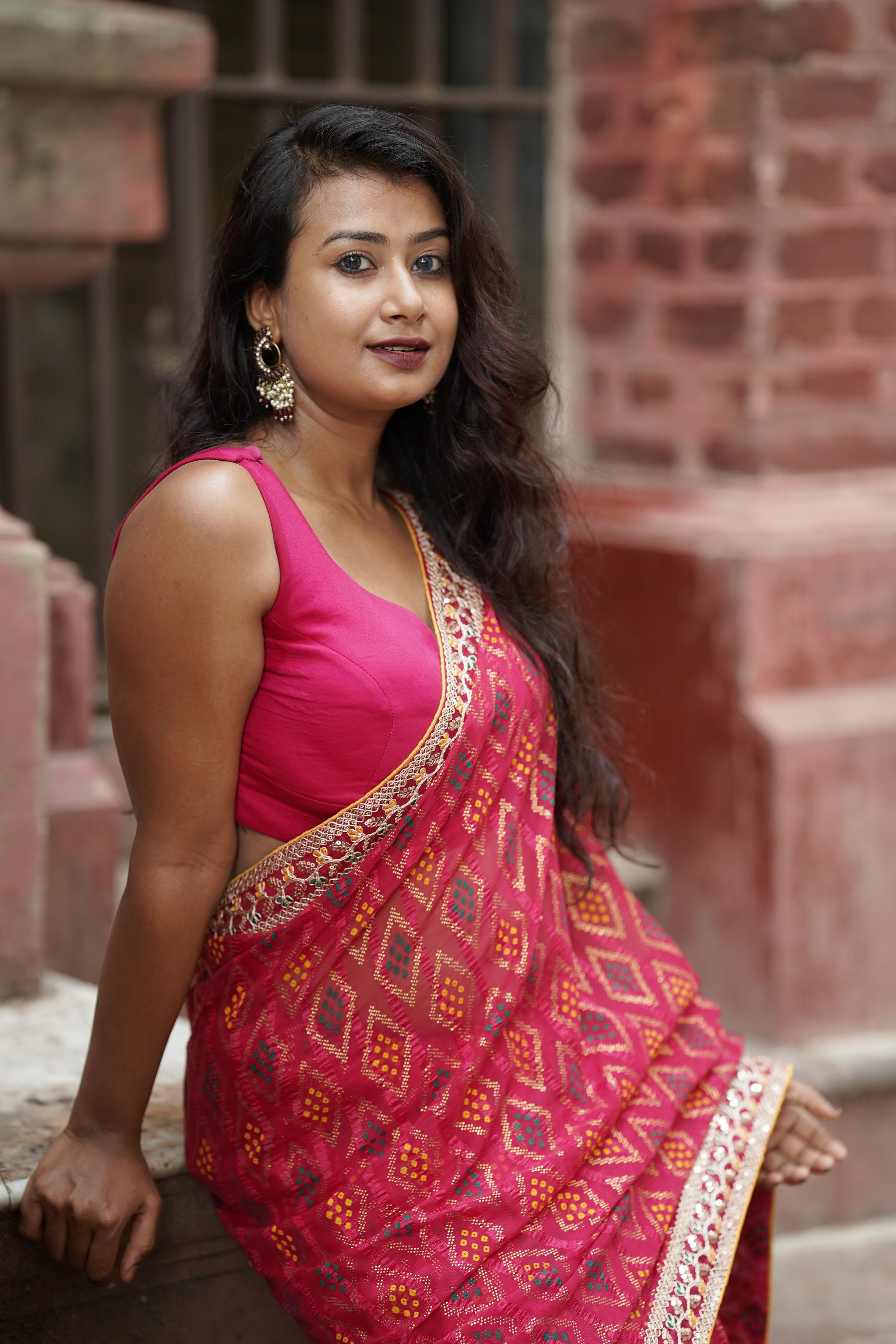 Bandhani Saree