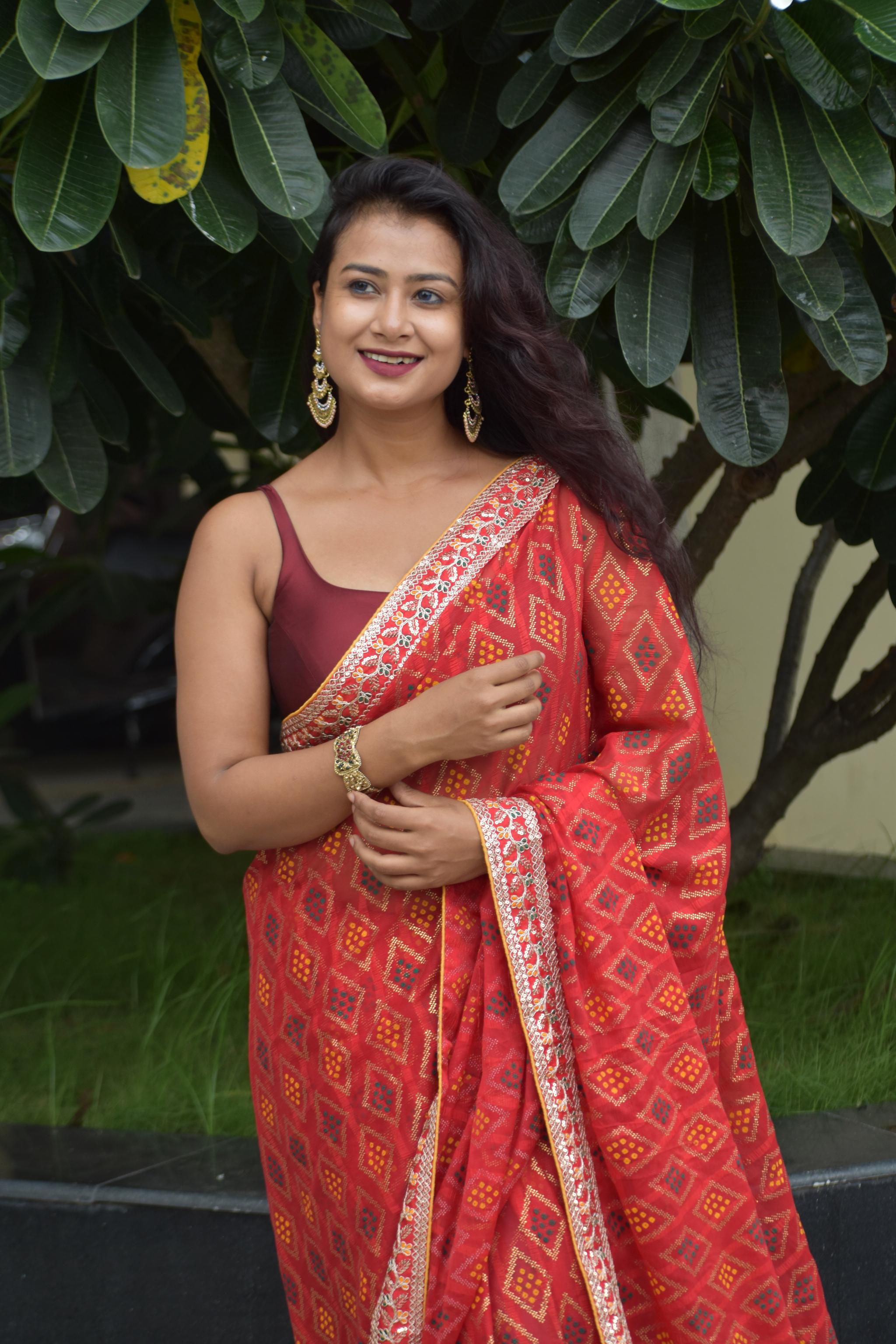 Bandhani Saree