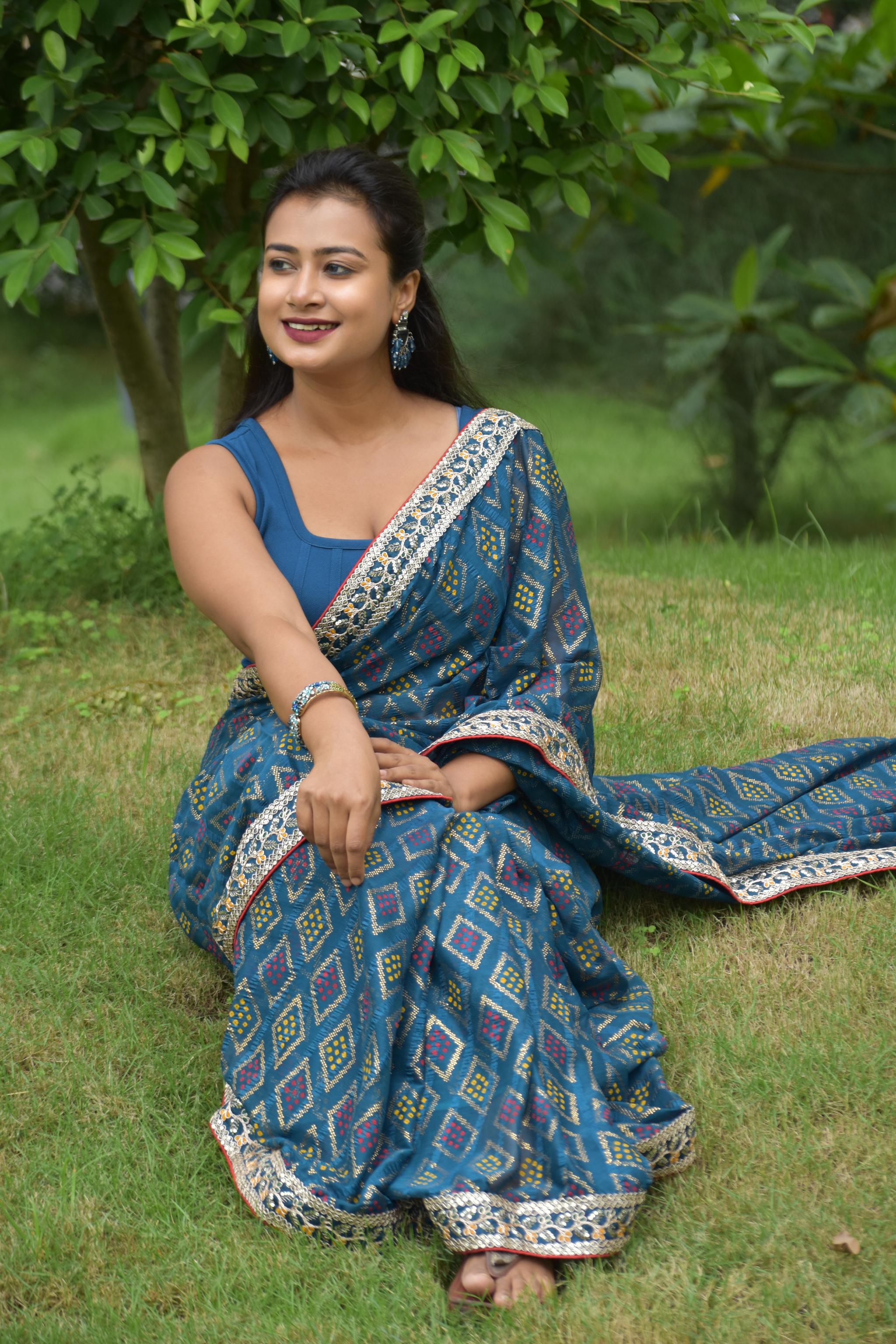 Bandhani Saree