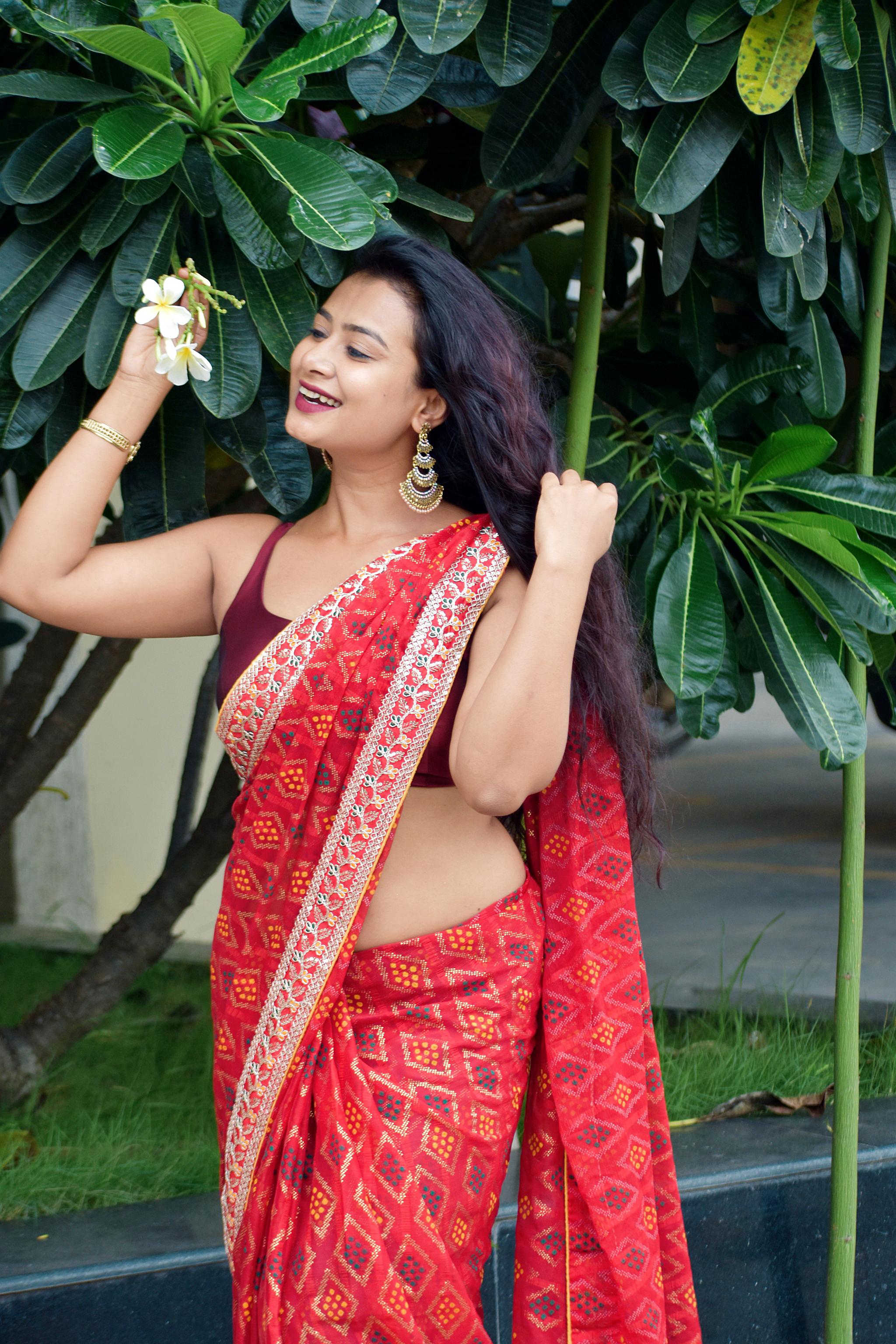 Bandhani Saree