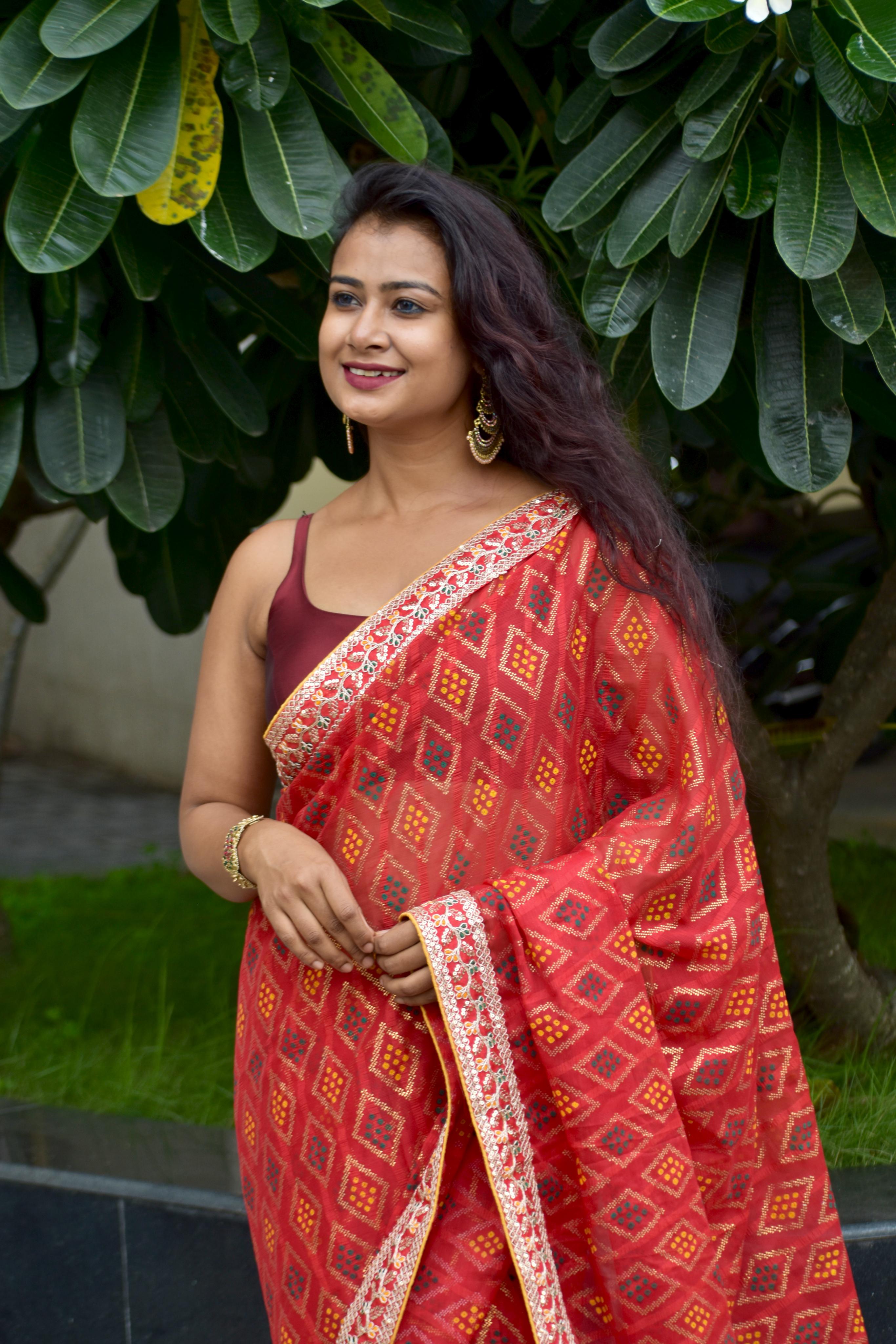 Bandhani Saree