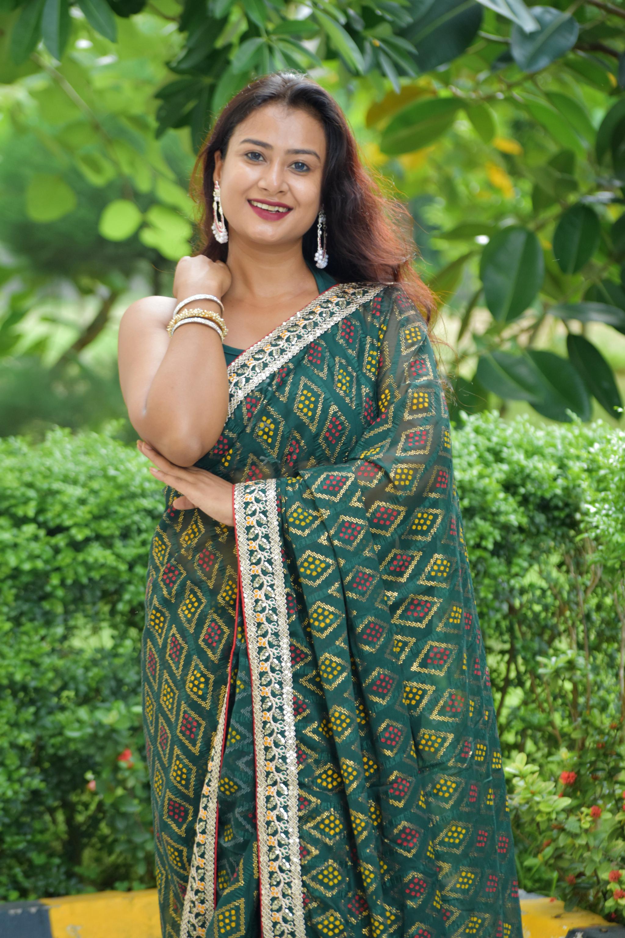 Bandhani Saree
