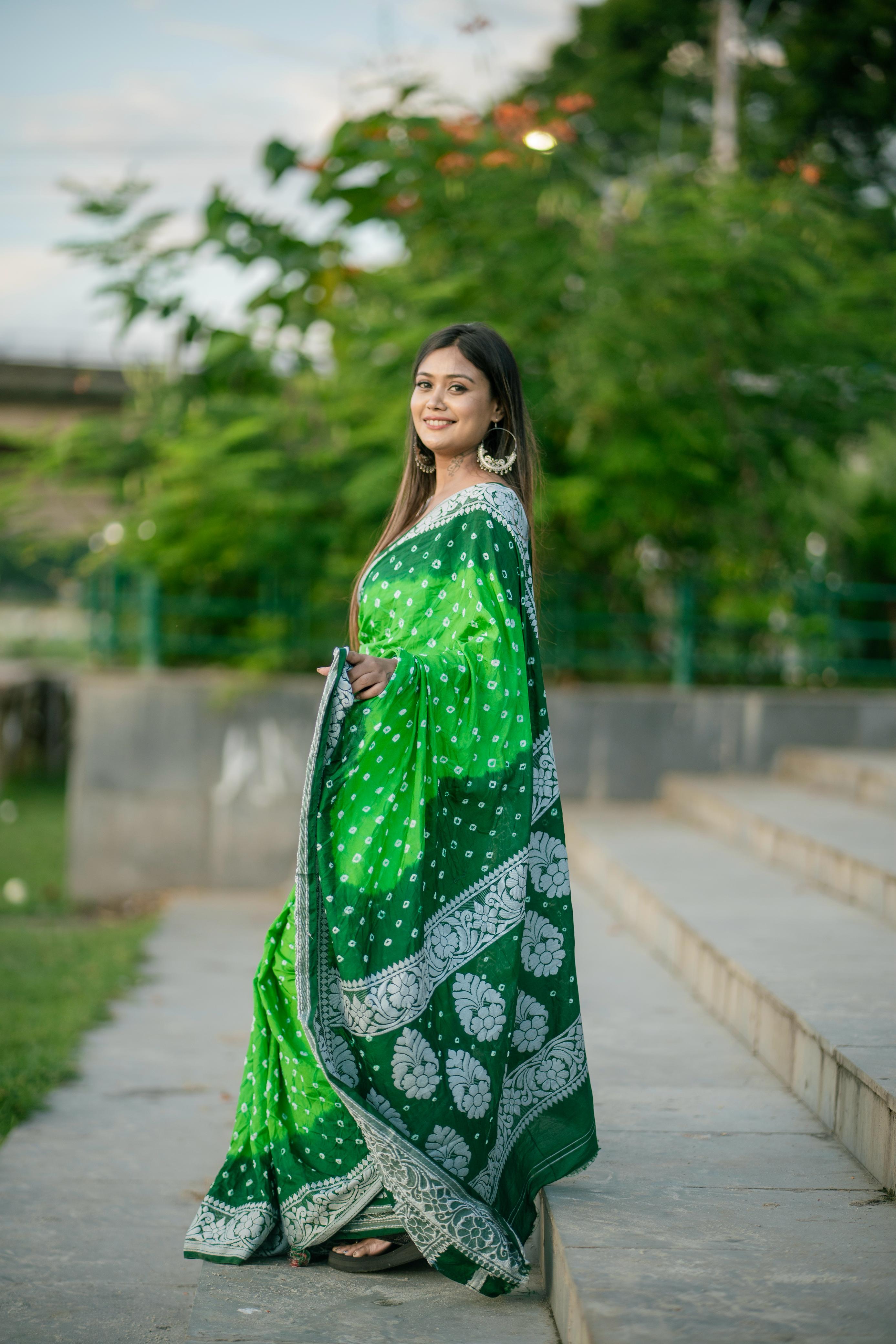 Bandhani Saree