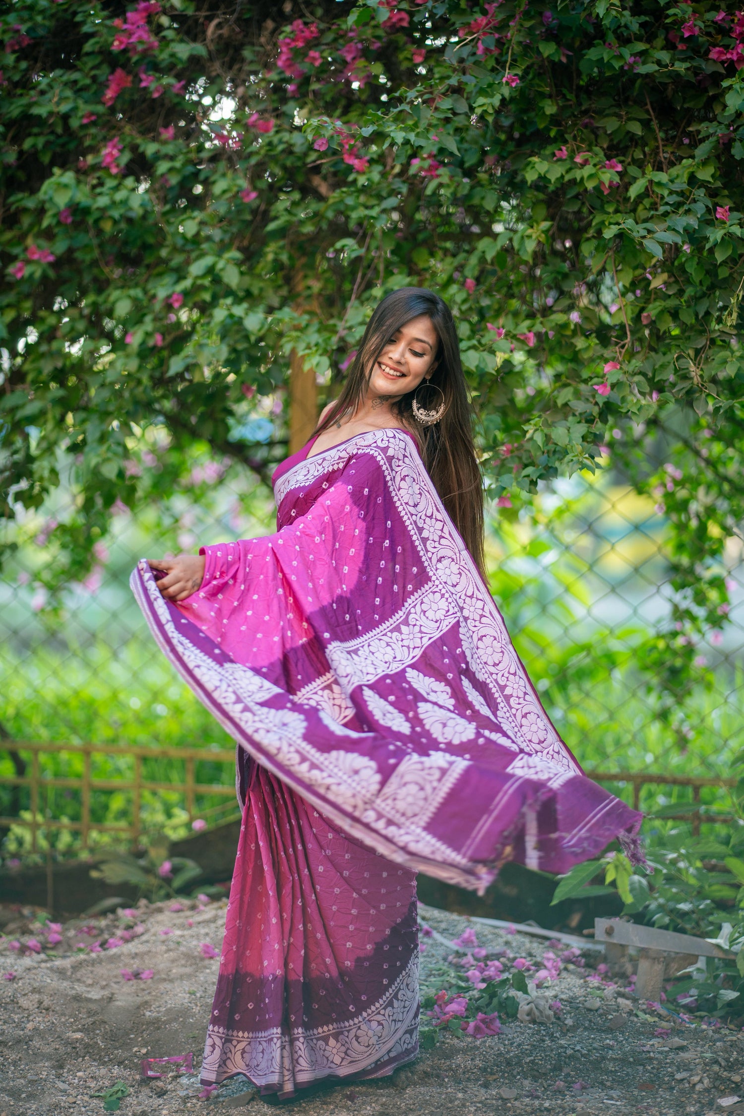 Bandhani Saree