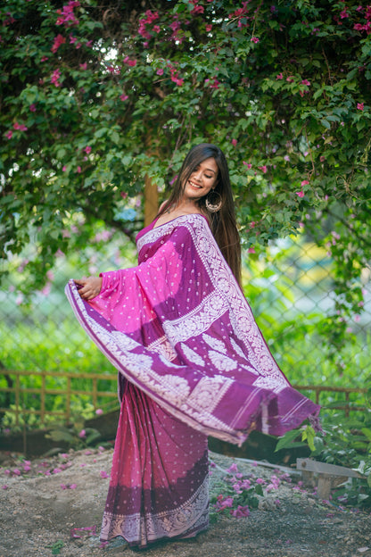 Bandhani Saree