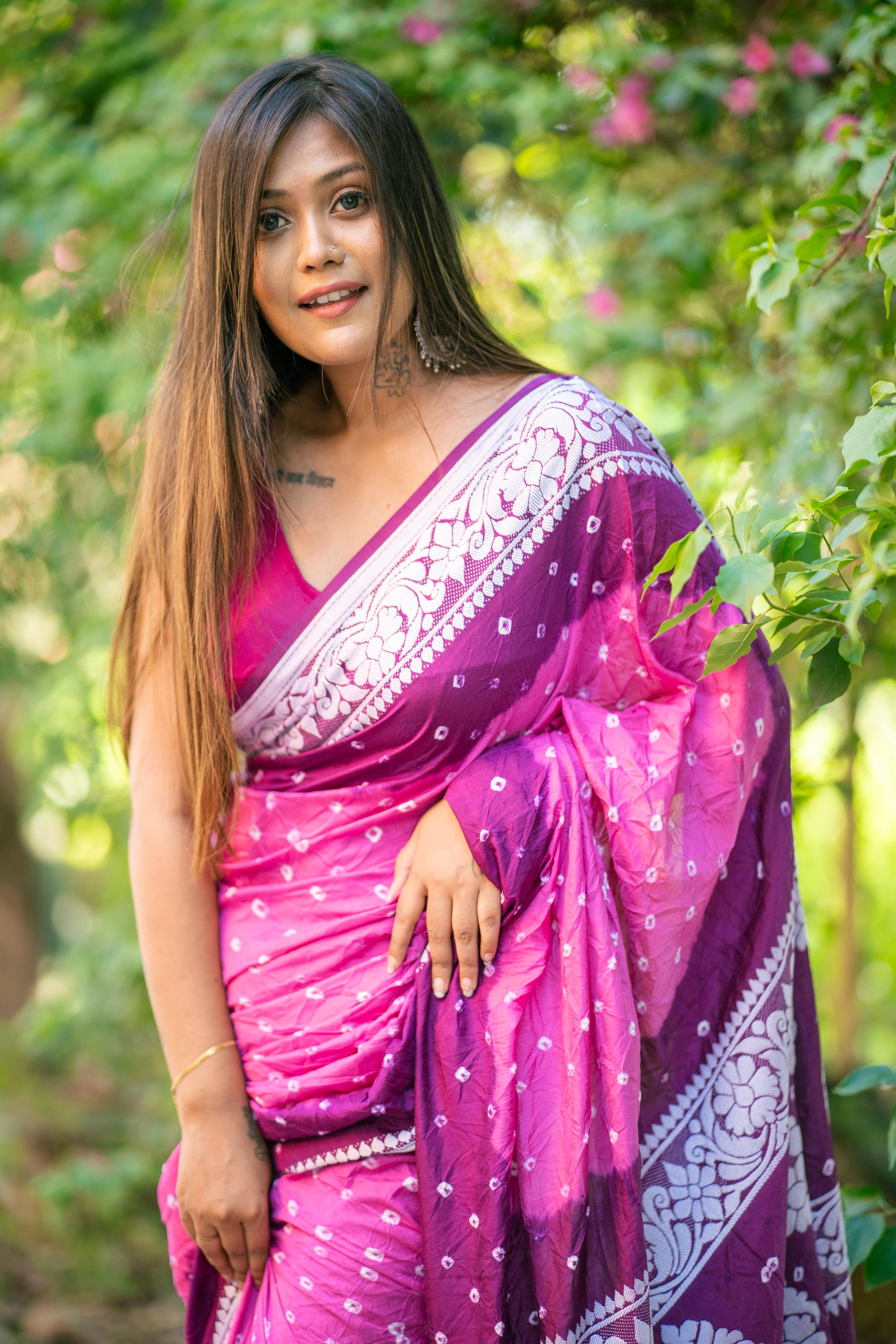 Bandhani Saree