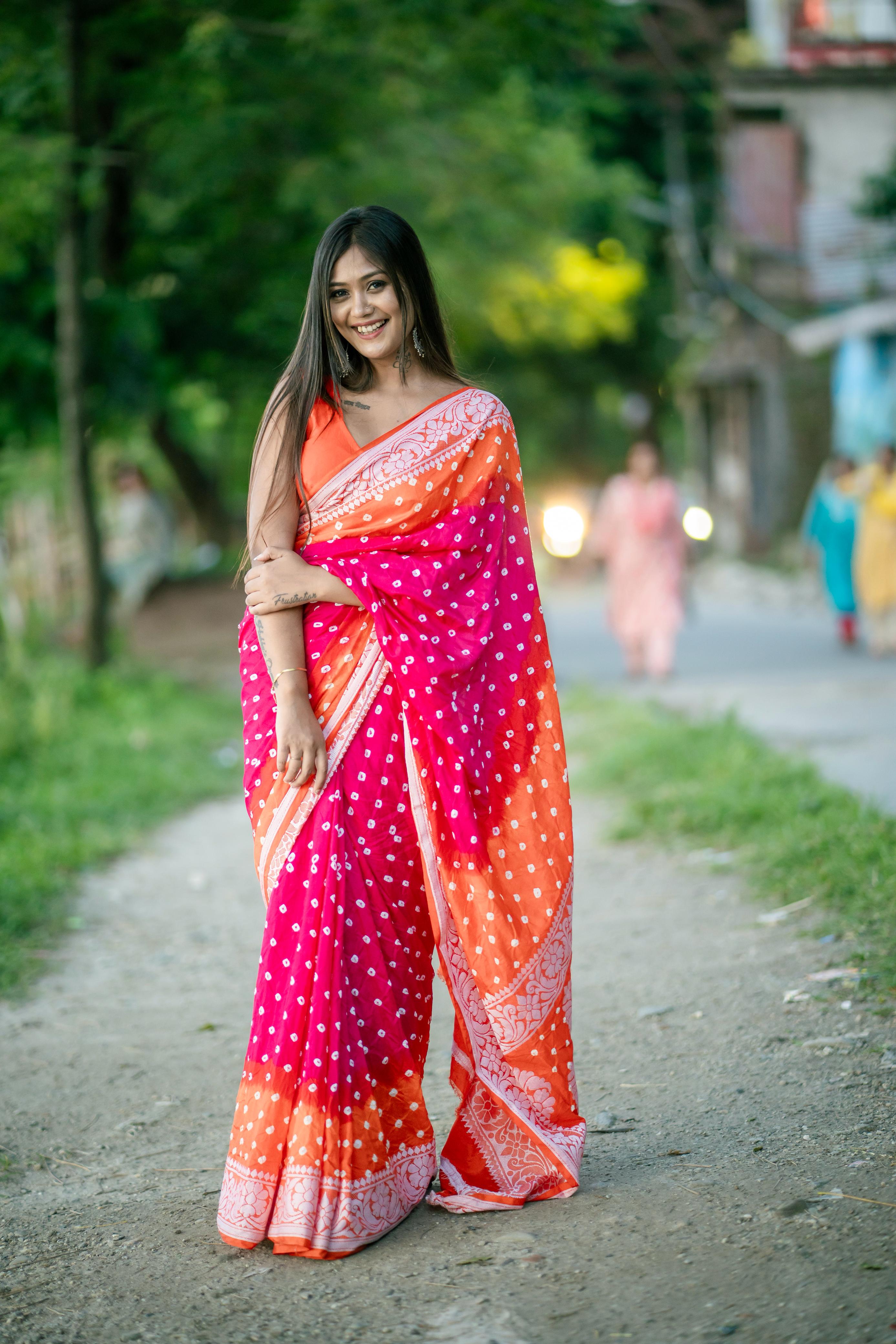 Bandhani Saree
