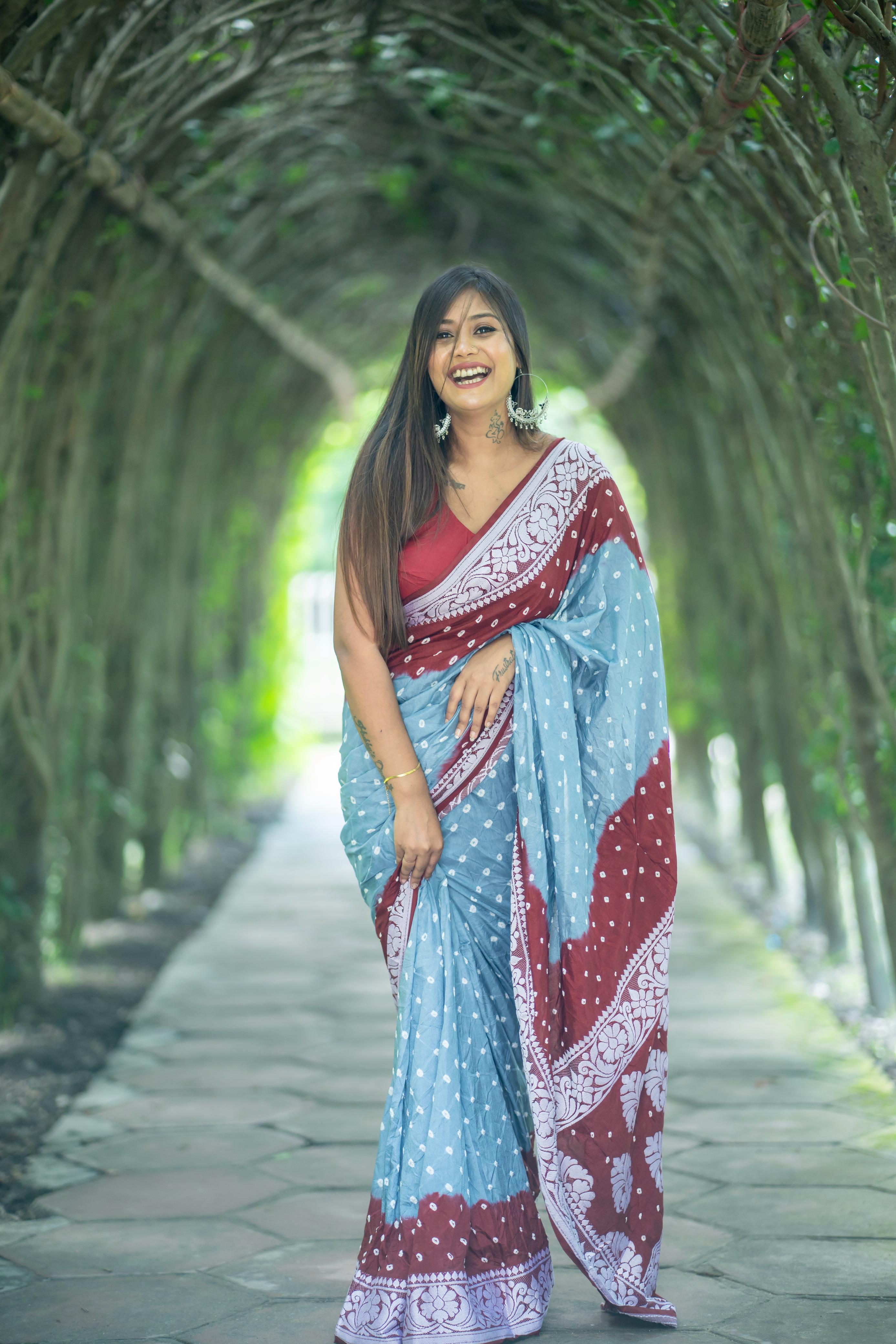 Bandhani Saree