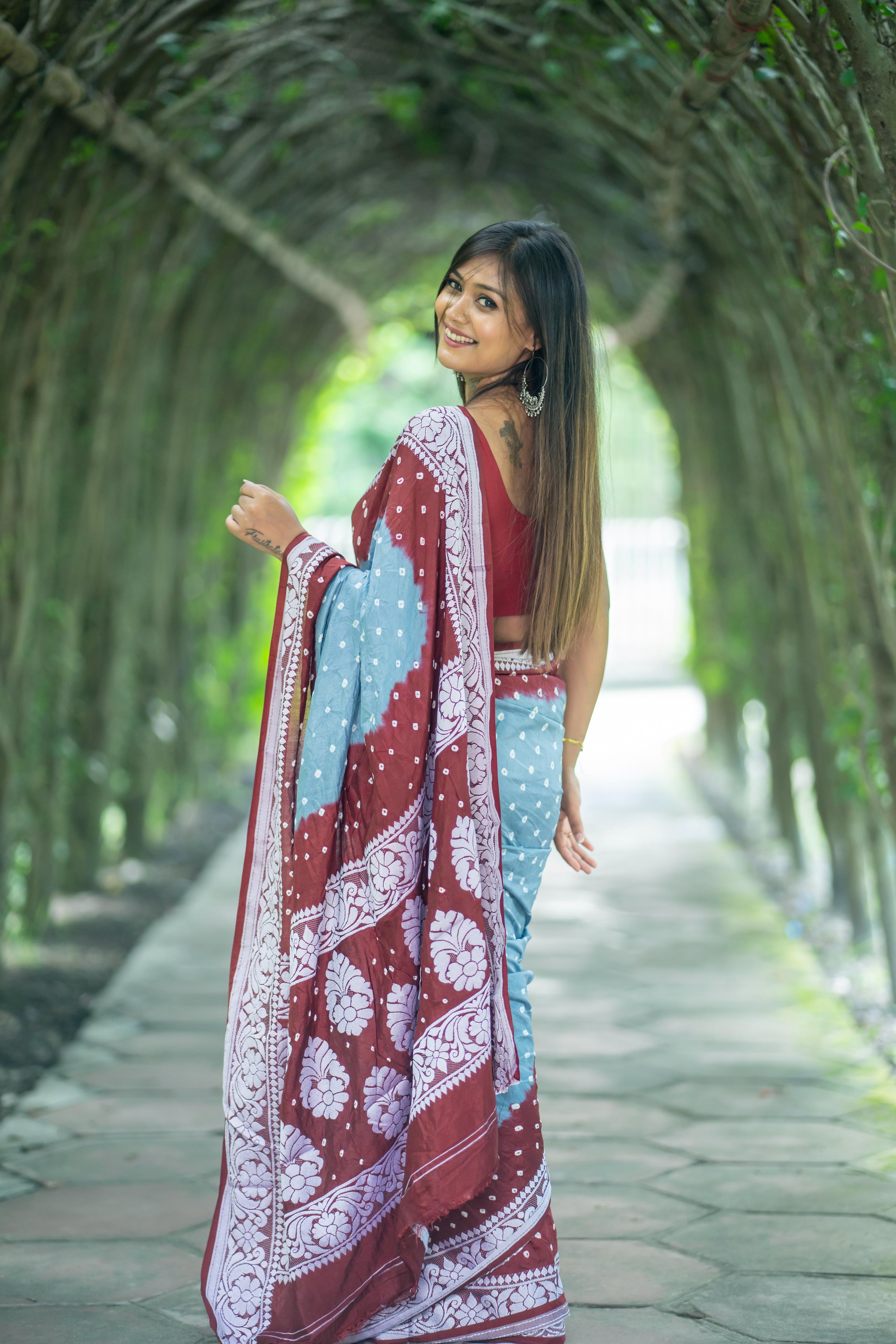 Bandhani Saree