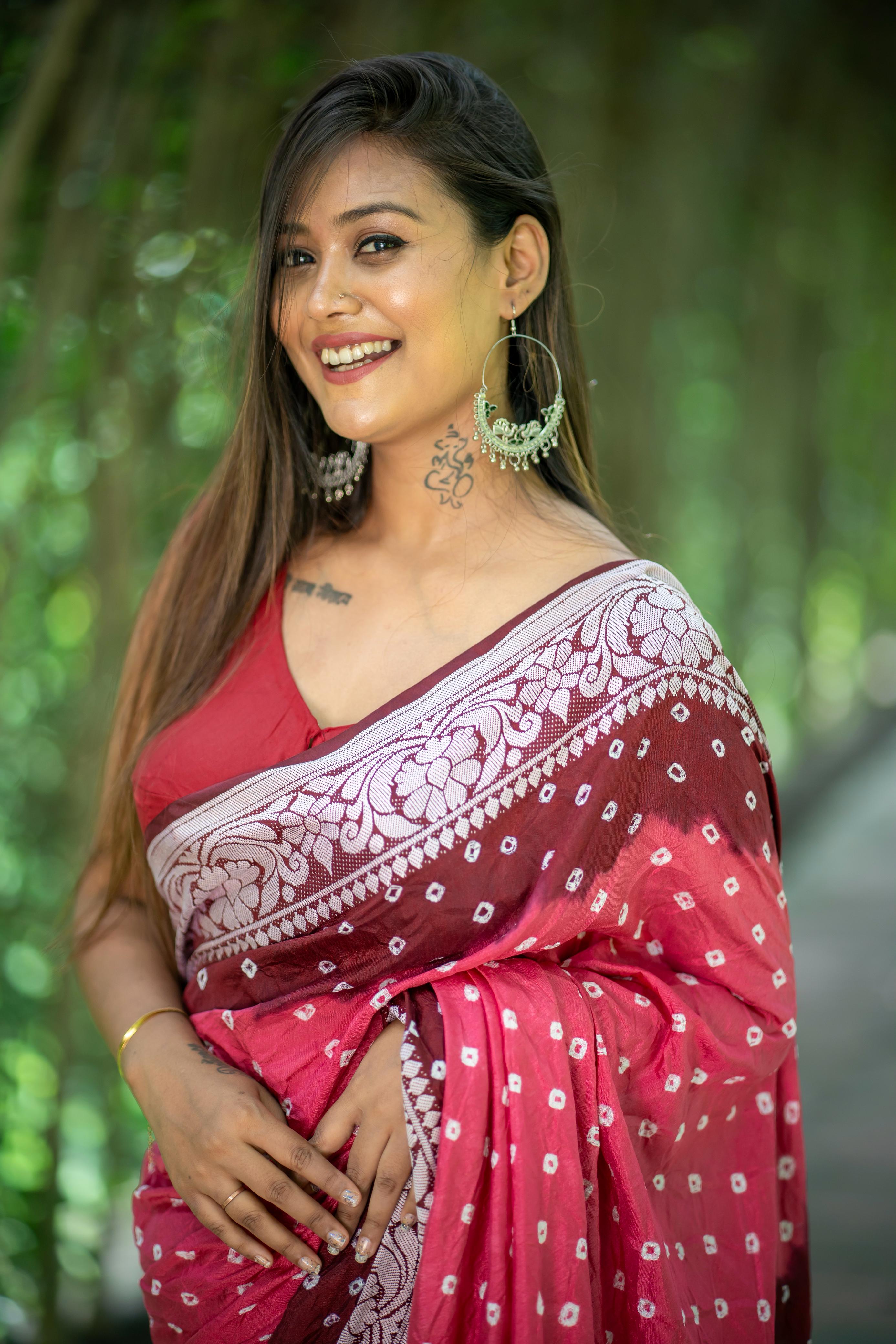 Bandhani Saree