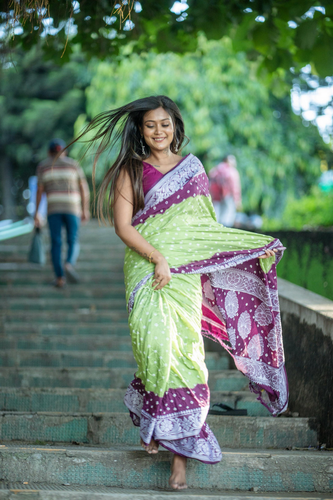 Bandhani Saree