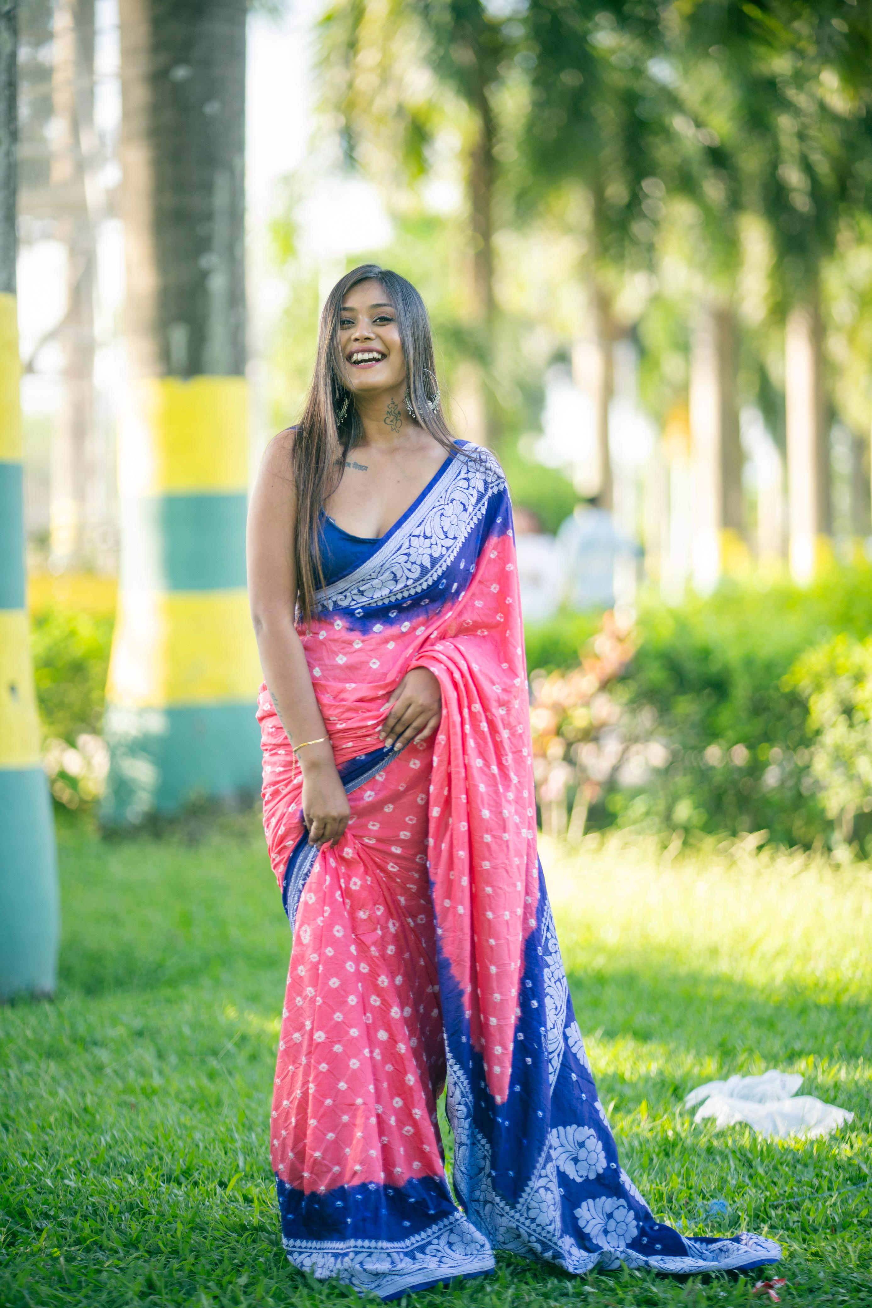 Bandhani Saree