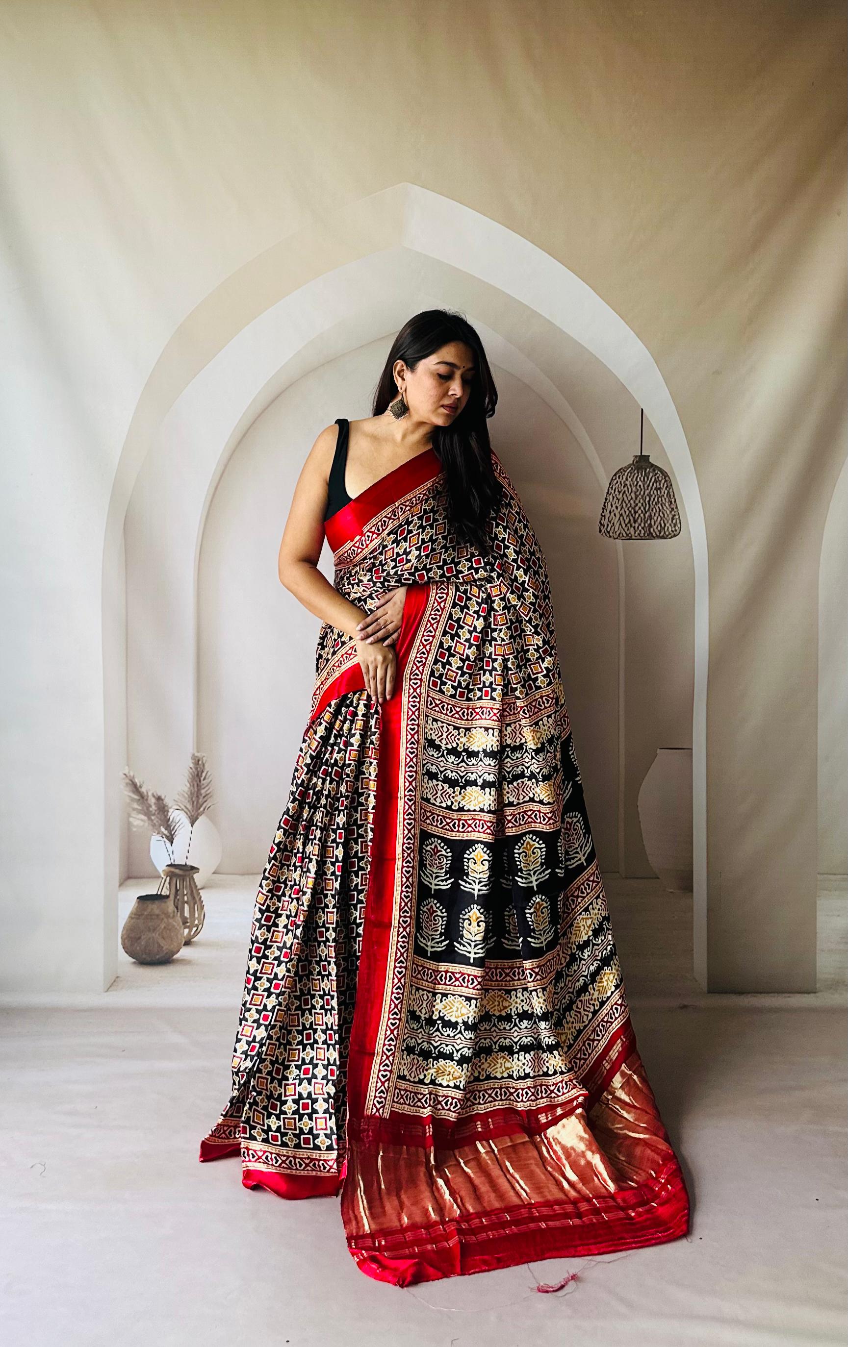 Gajji Silk Saree
