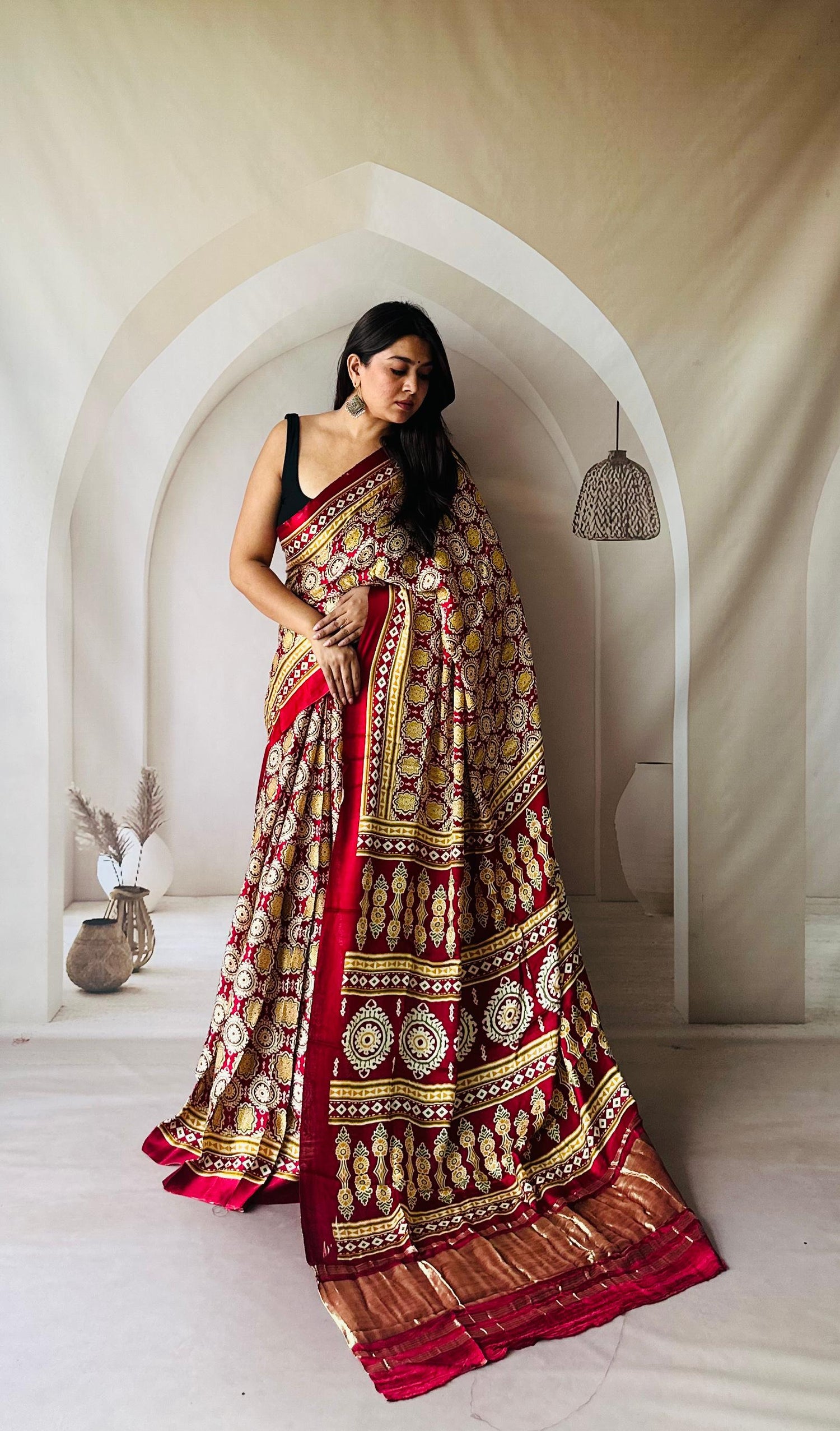 Gajji Silk Saree