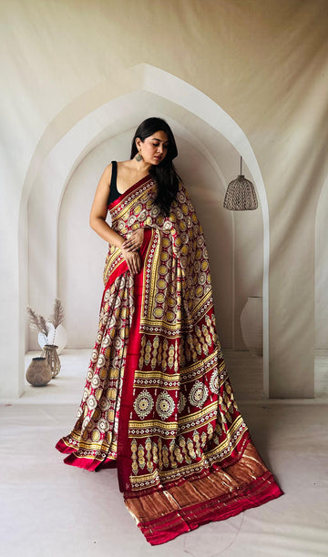 Gajji Silk Saree