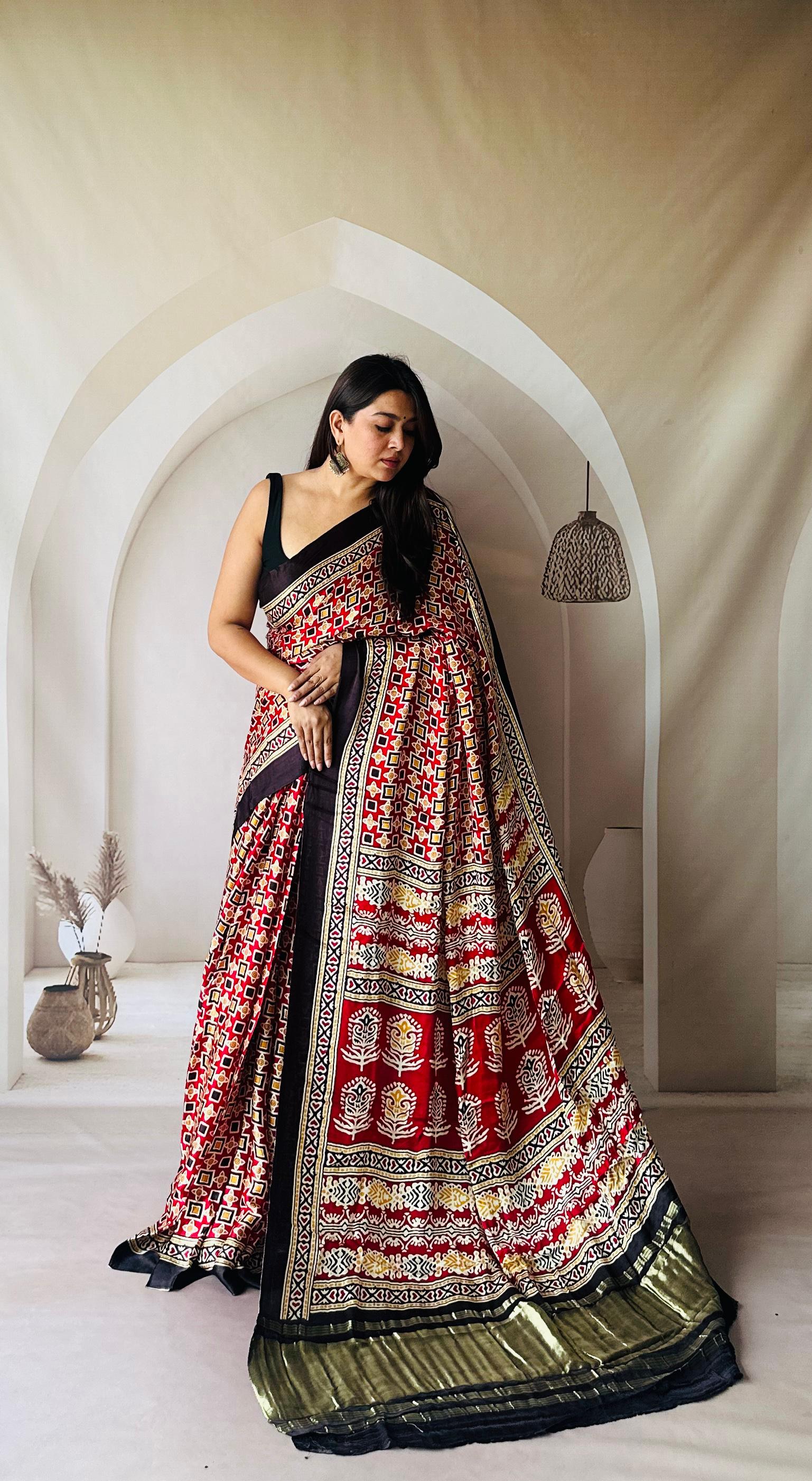 Gajji Silk Saree