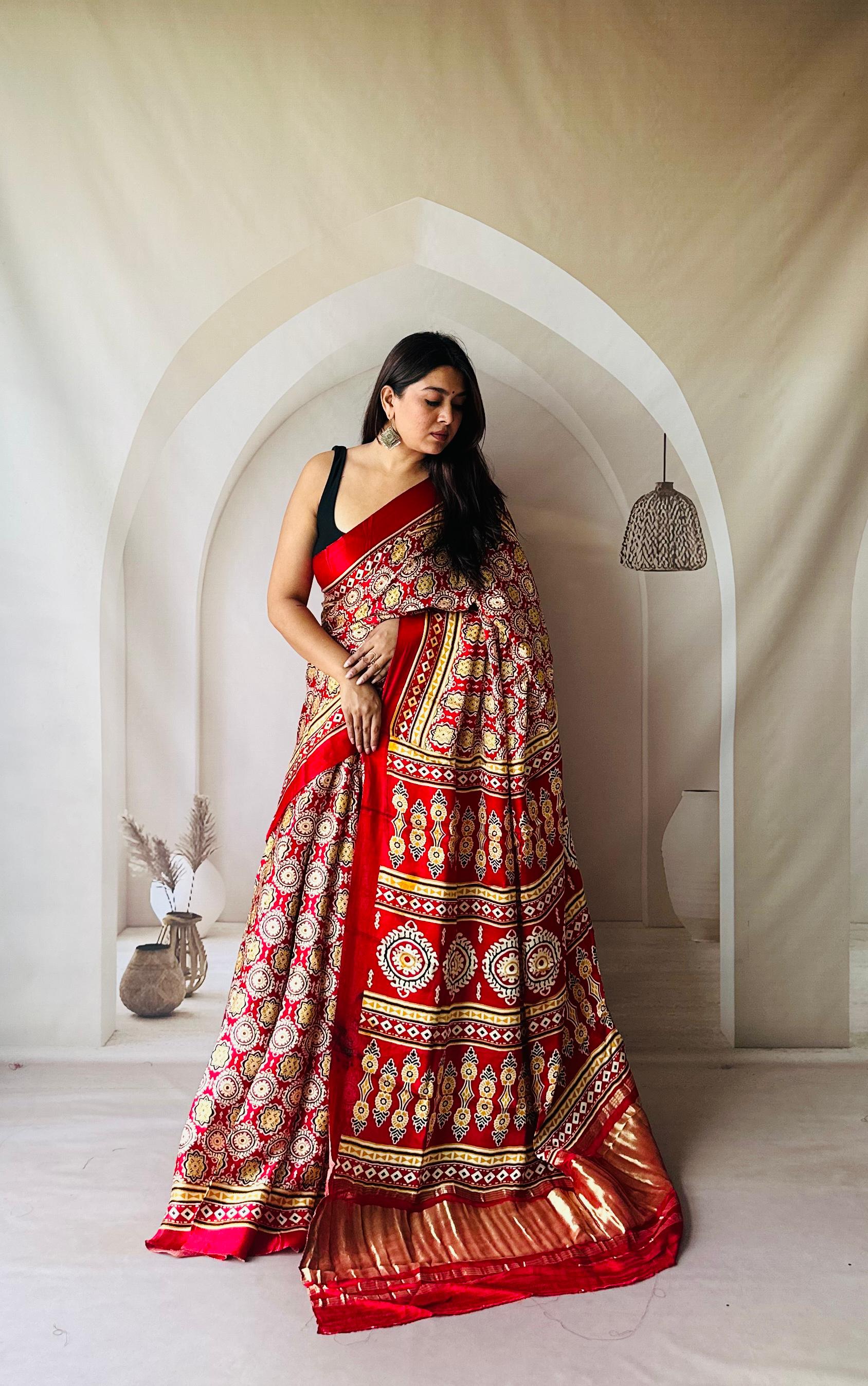 Gajji Silk Saree