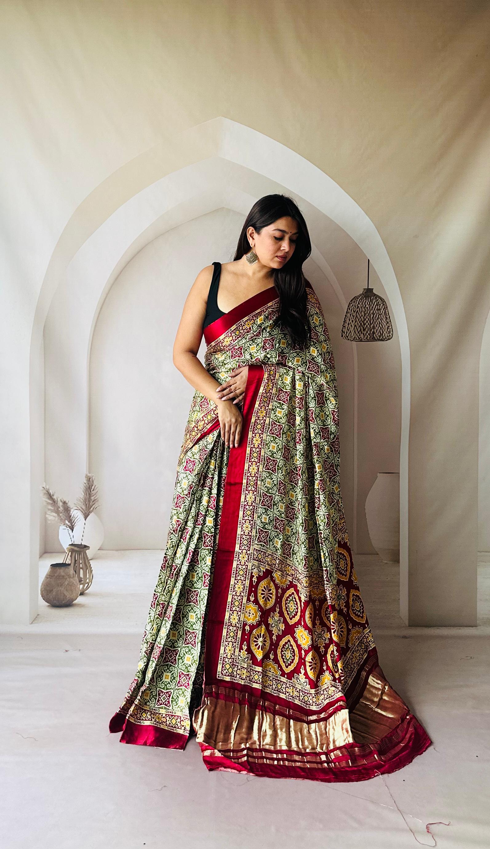 Gajji Silk Saree