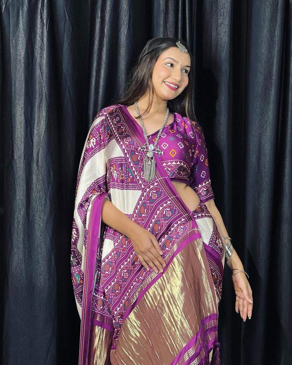Gajji Silk Saree