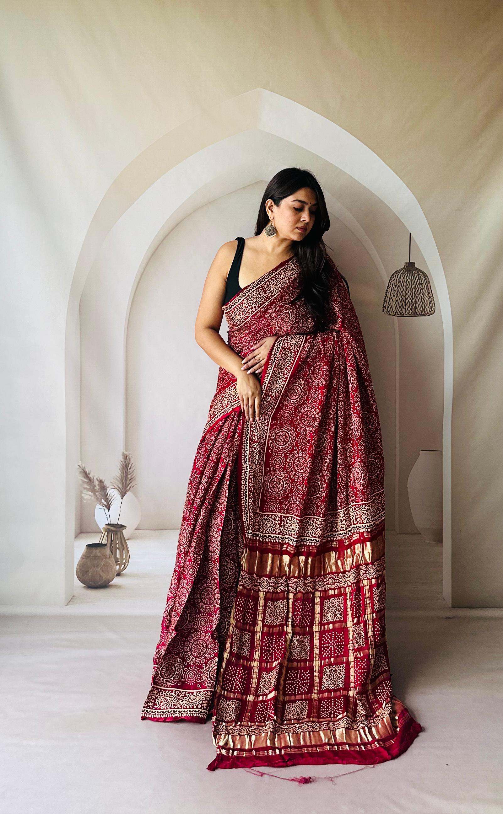 Gajji Silk Saree