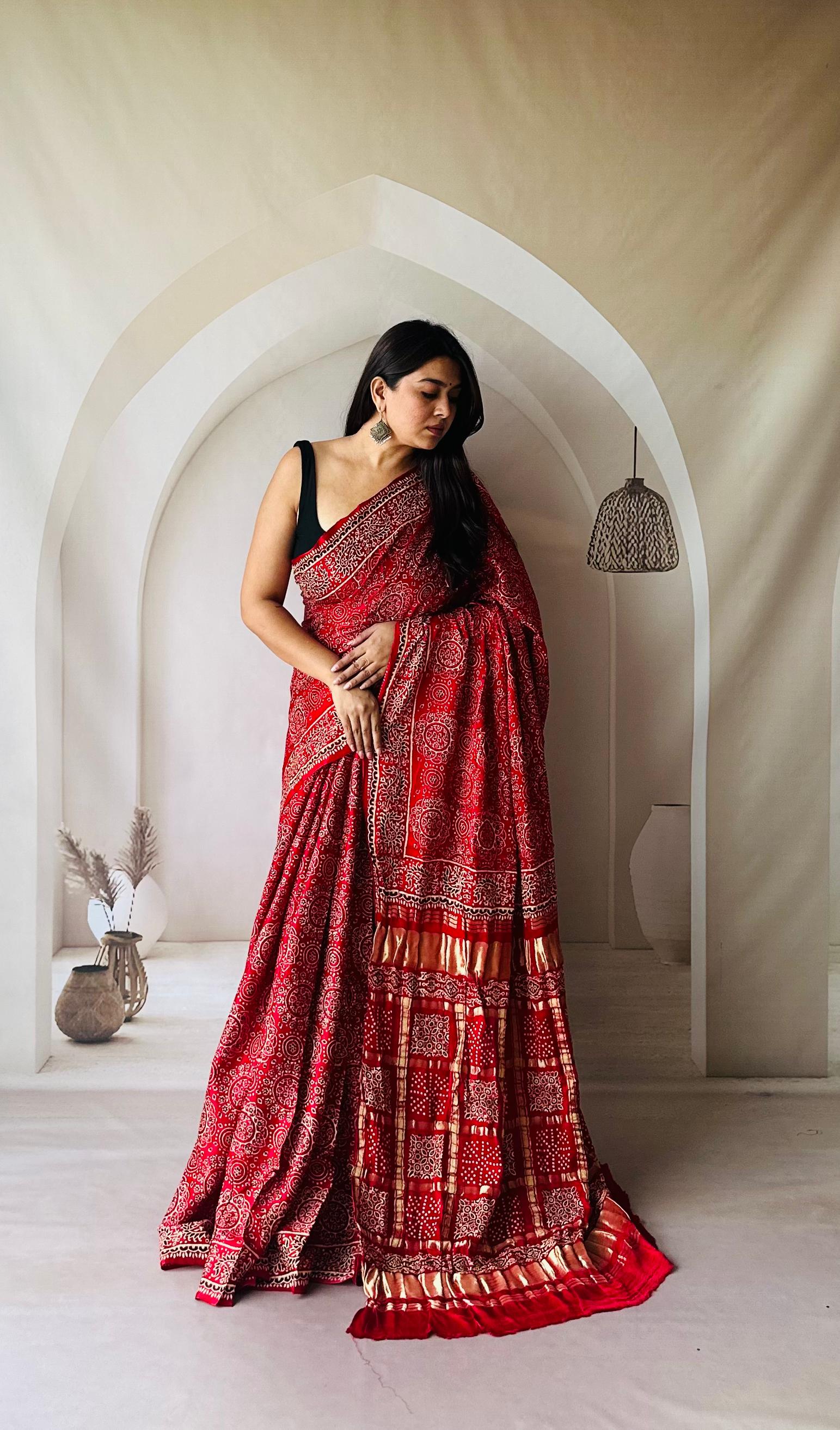 Gajji Silk Saree
