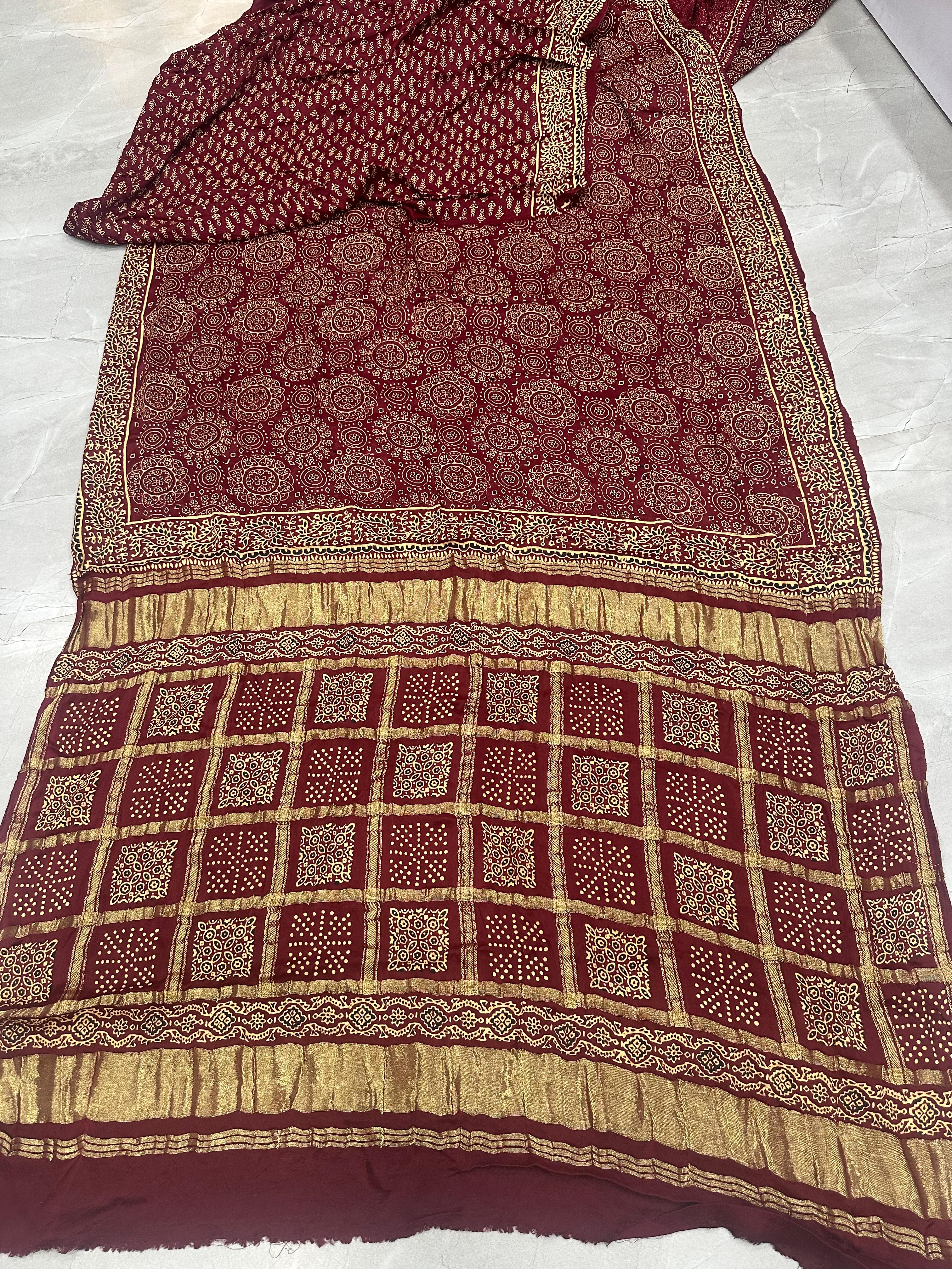 Gajji Silk Saree