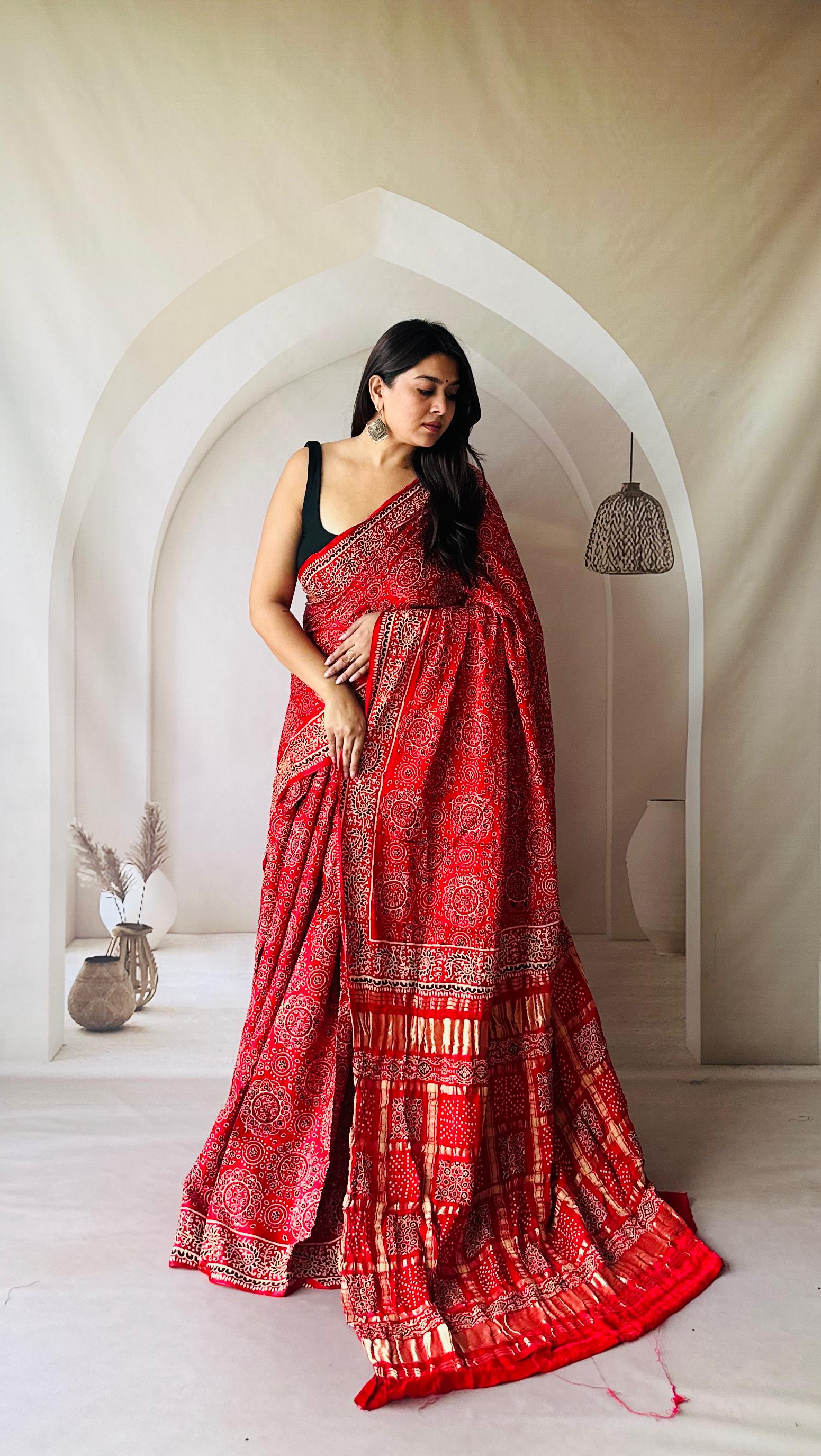 Gajji Silk Saree