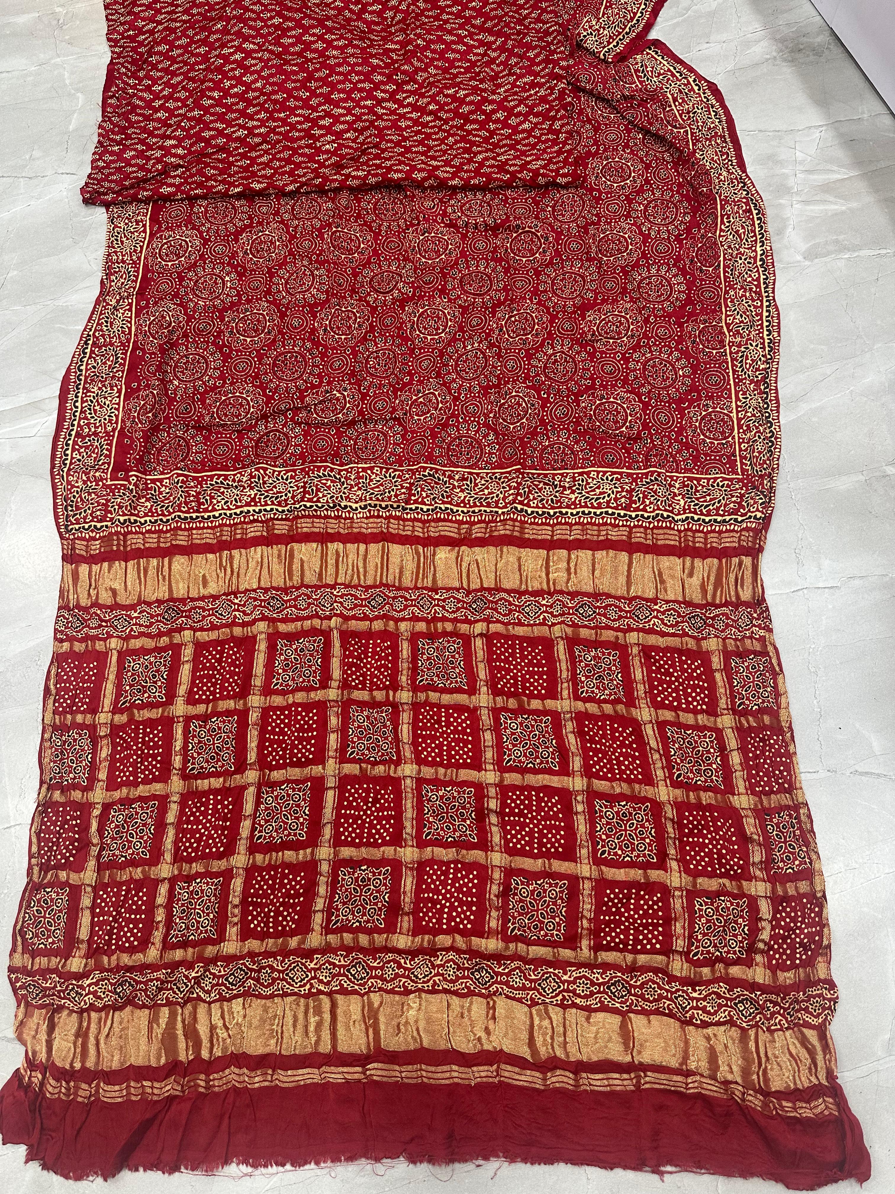 Gajji Silk Saree