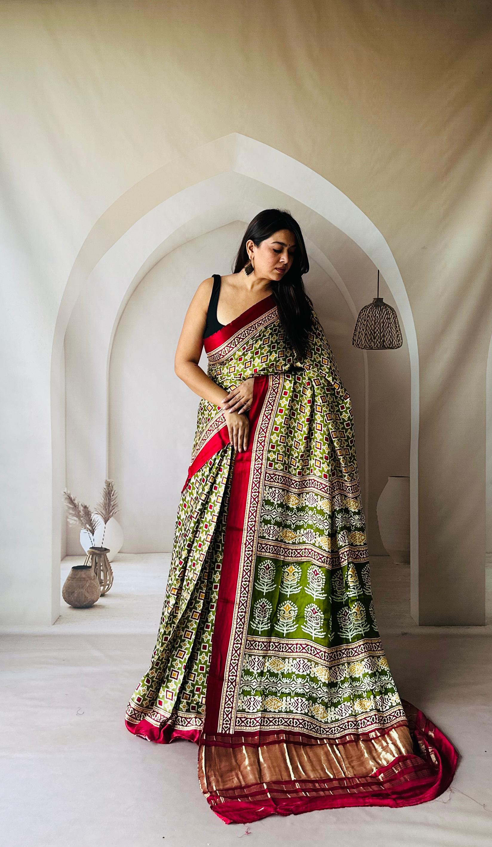 Gajji Silk Saree
