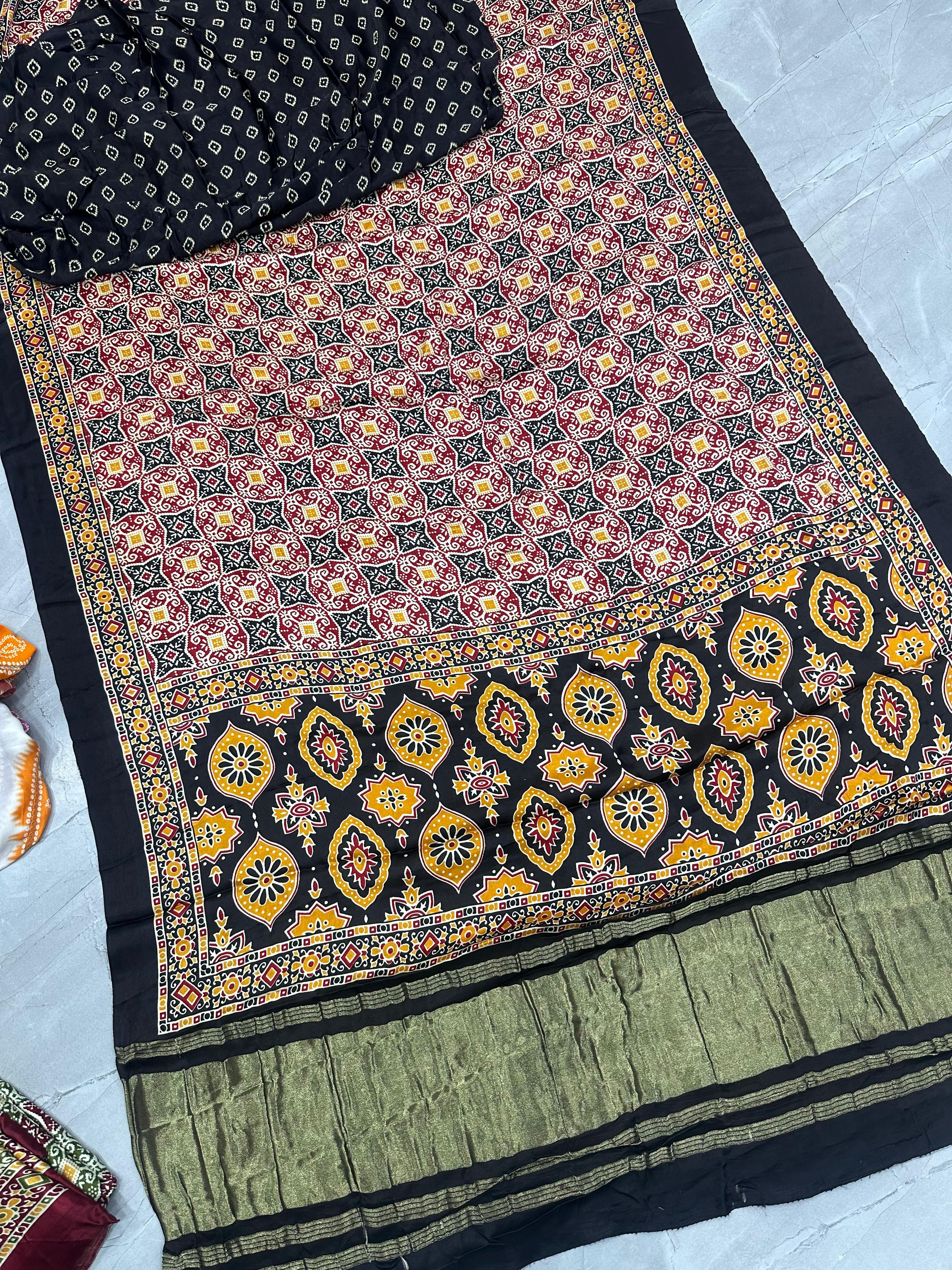 Gajji Silk Saree