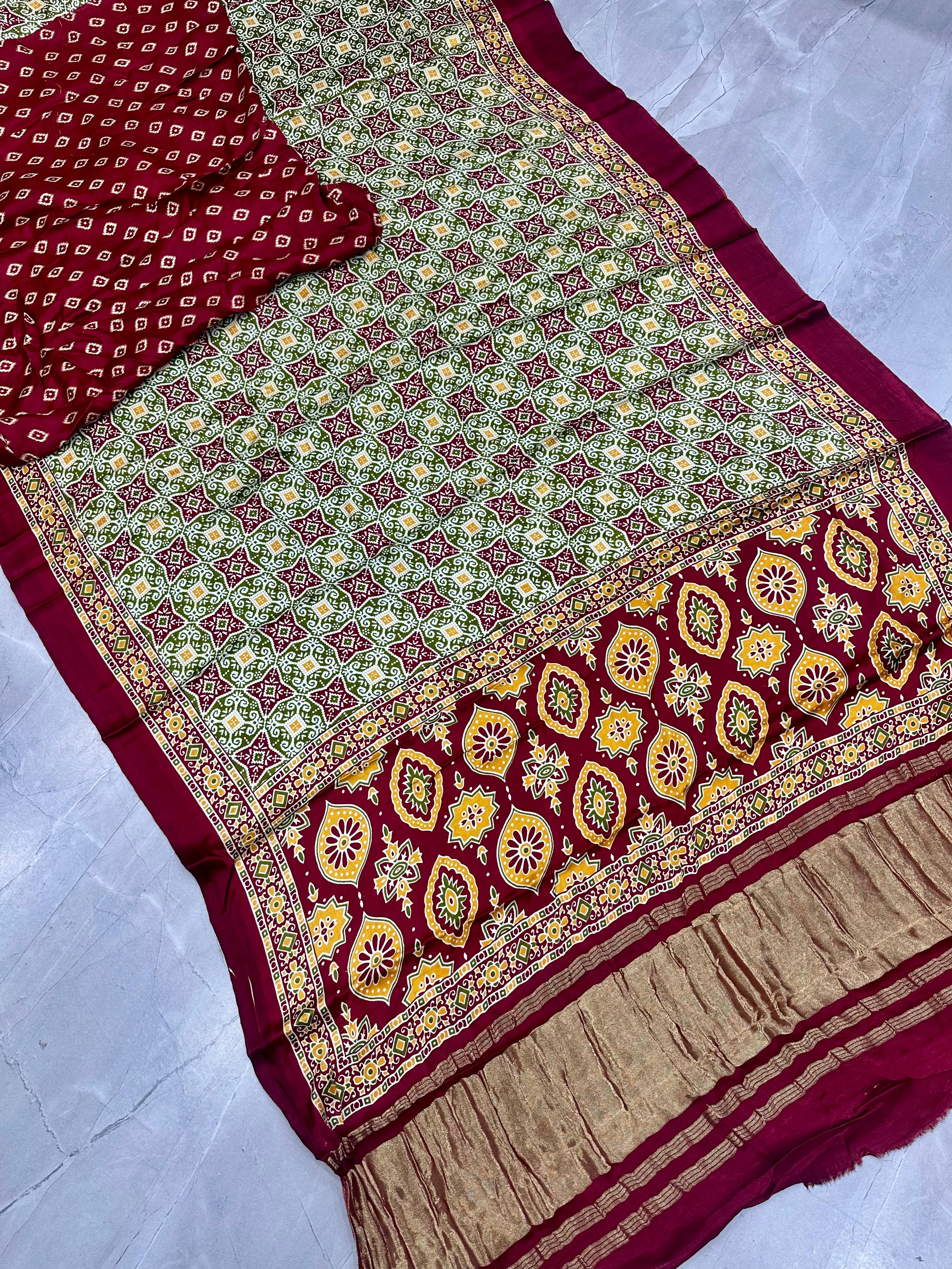 Gajji Silk Saree