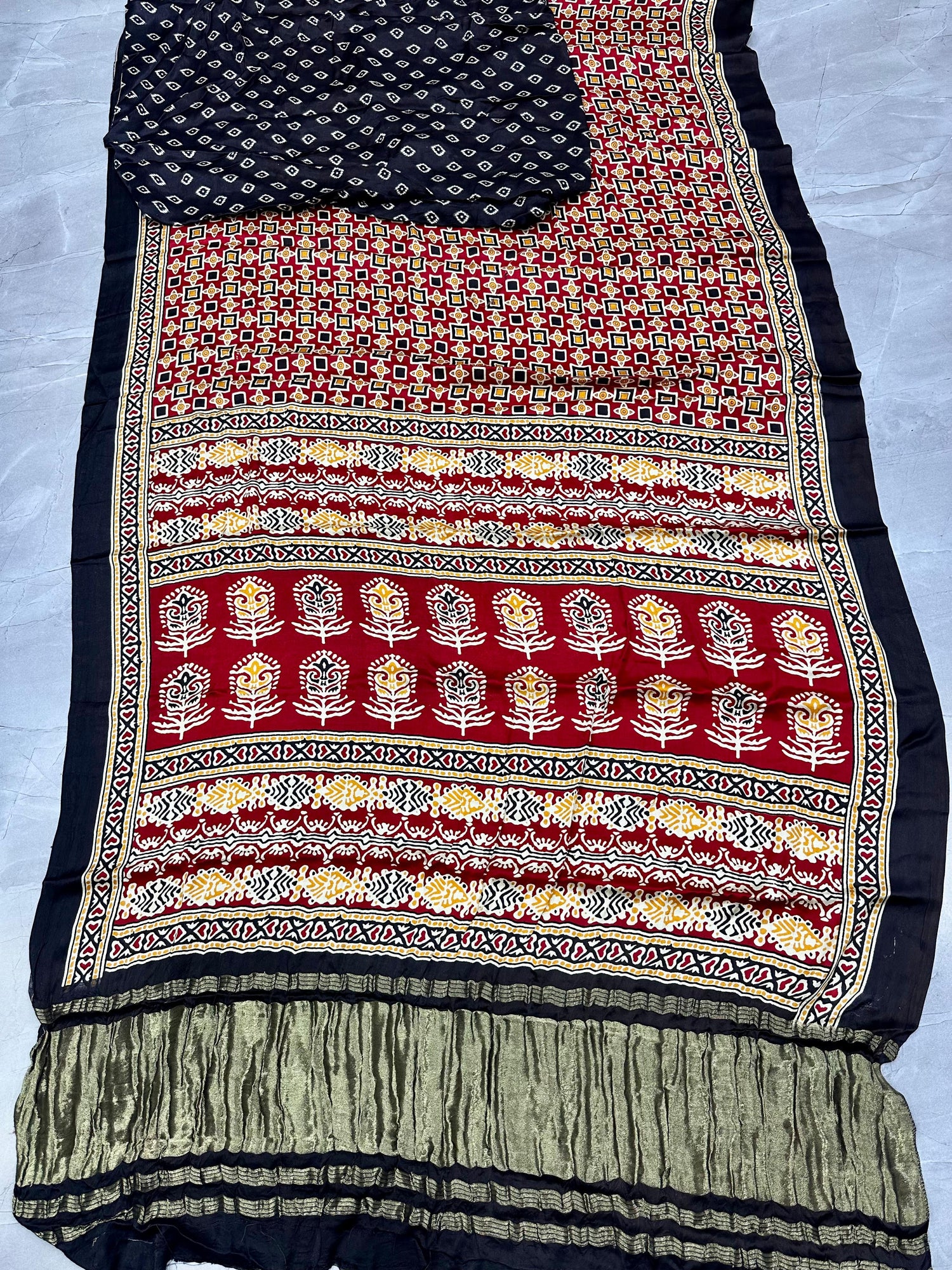 Gajji Silk Saree