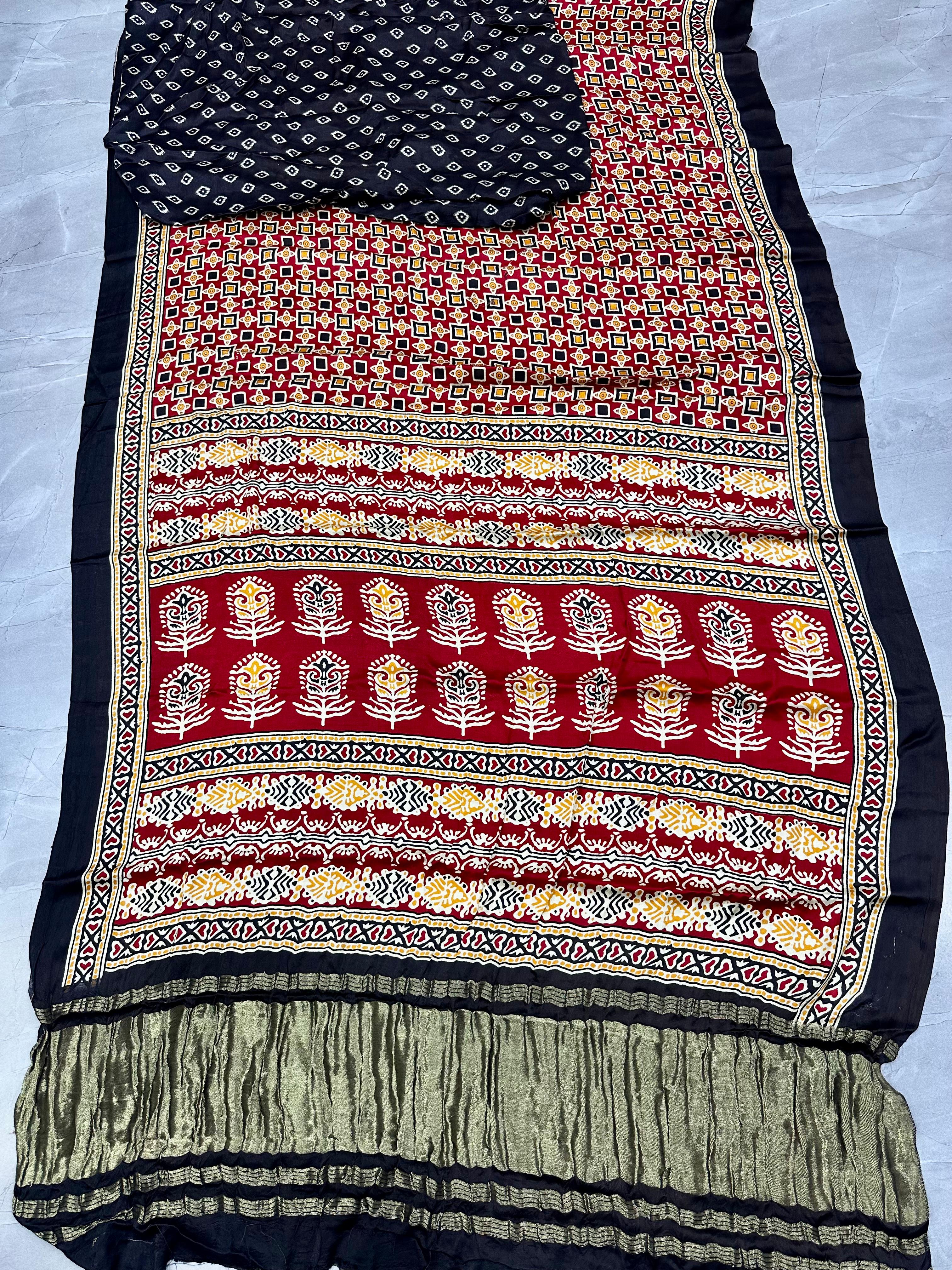 Gajji Silk Saree