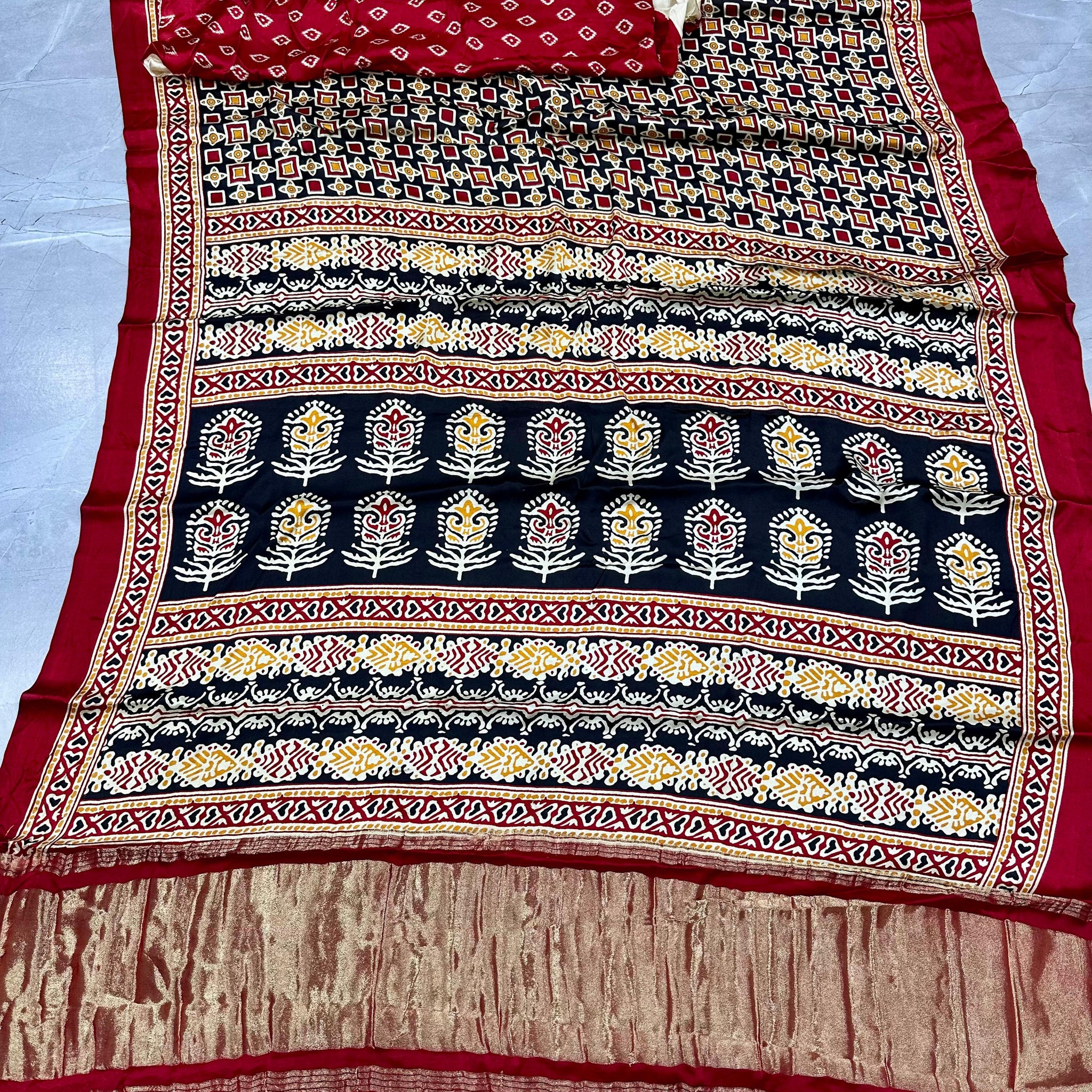 Gajji Silk Saree