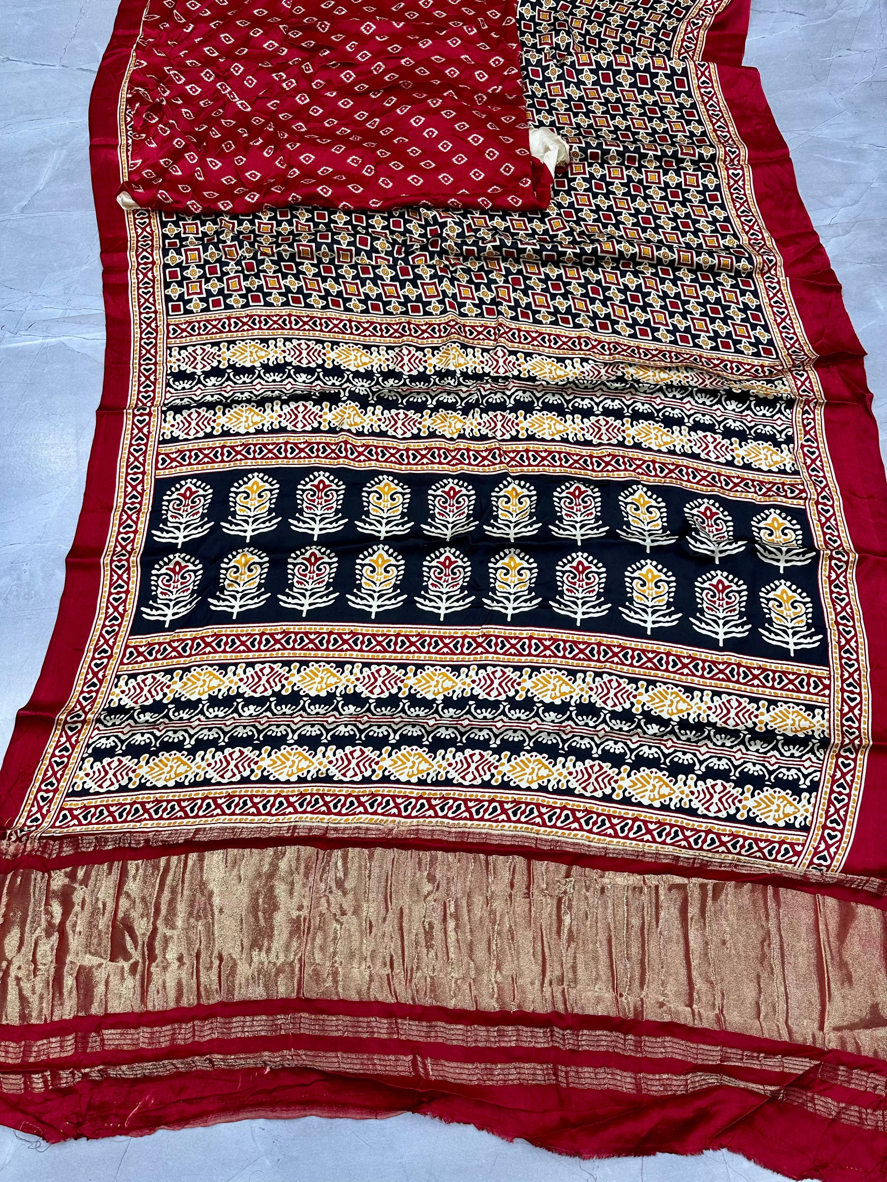 Gajji Silk Saree