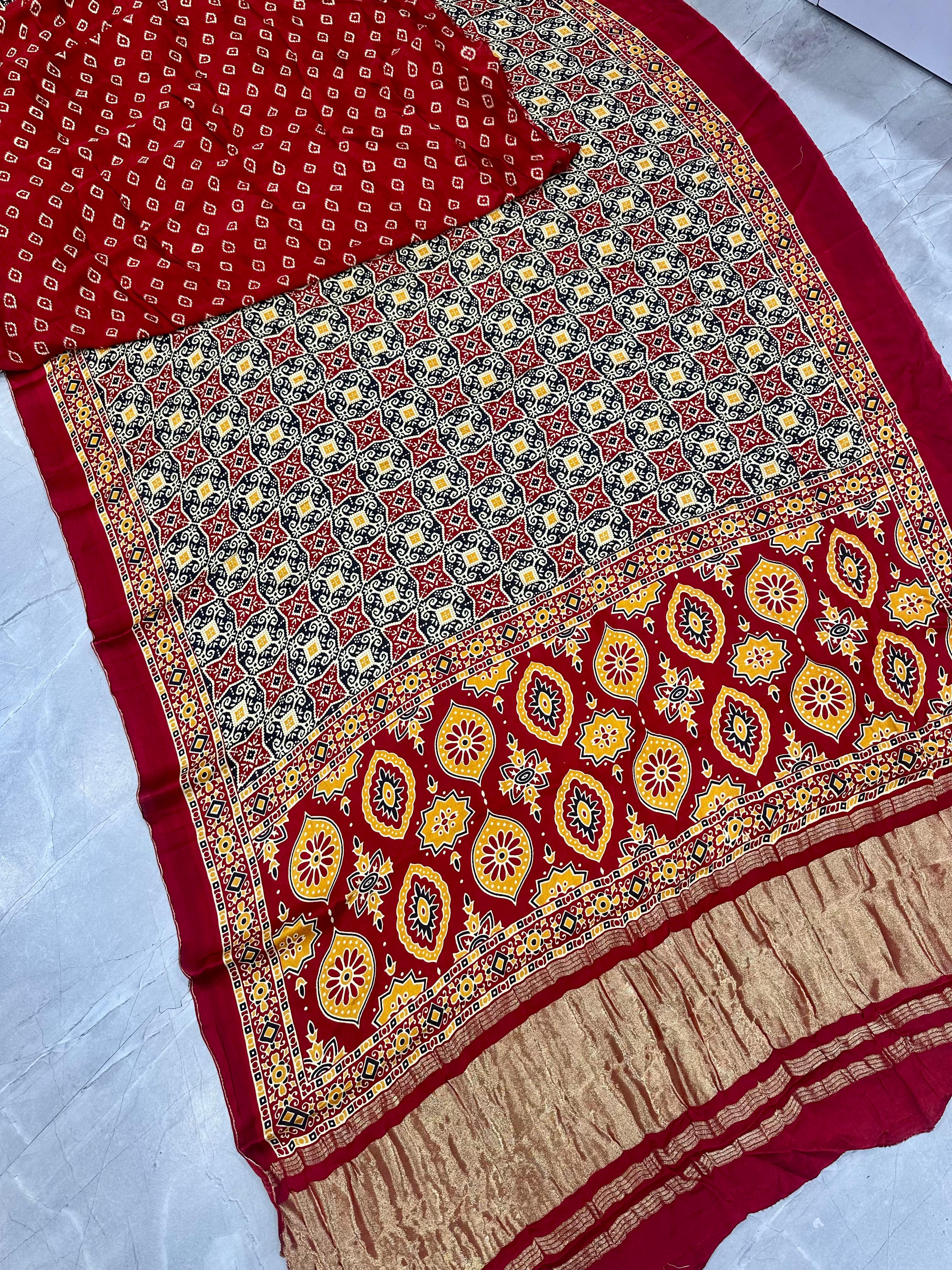 Gajji Silk Saree
