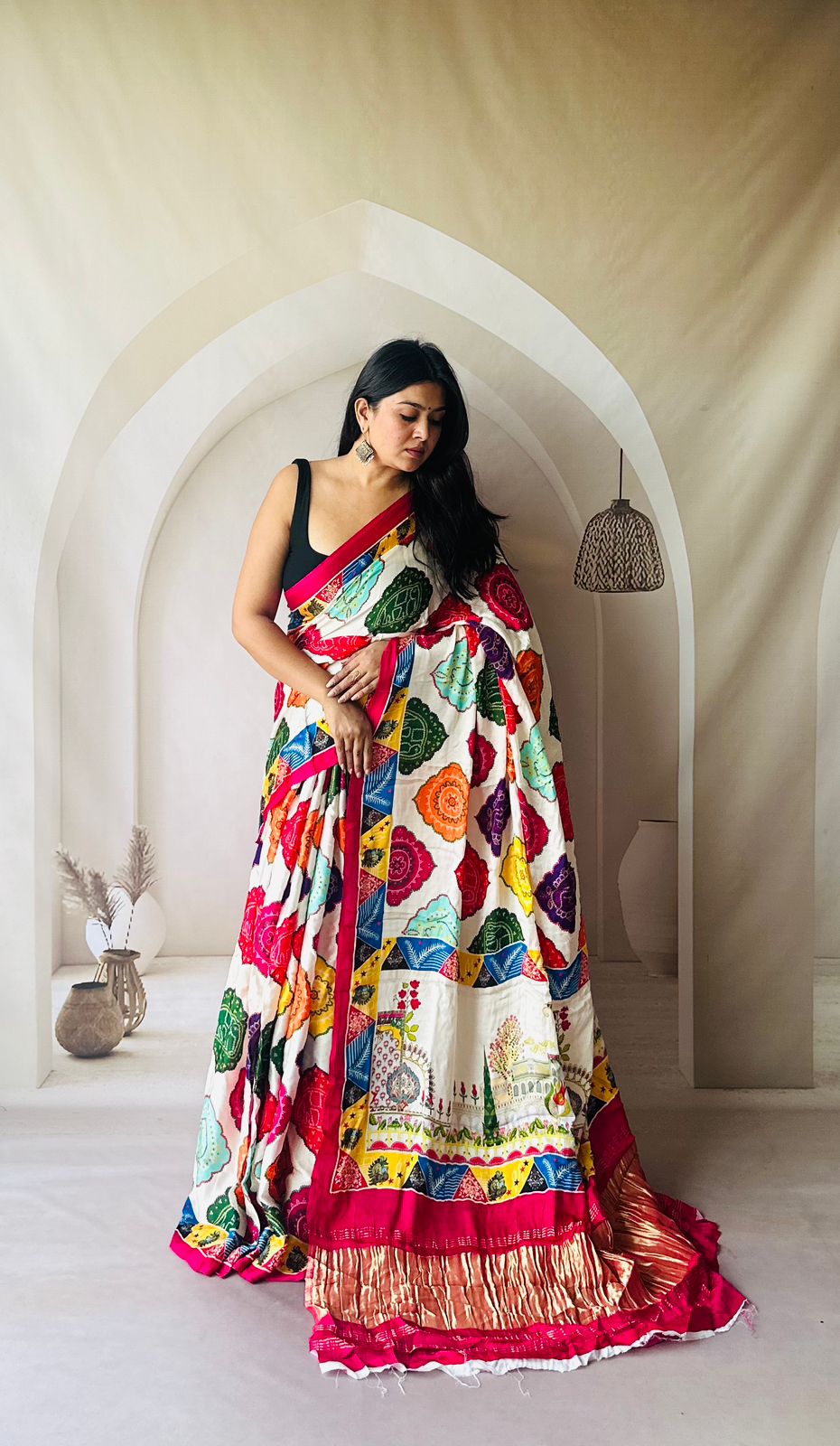 Gajji Silk Saree