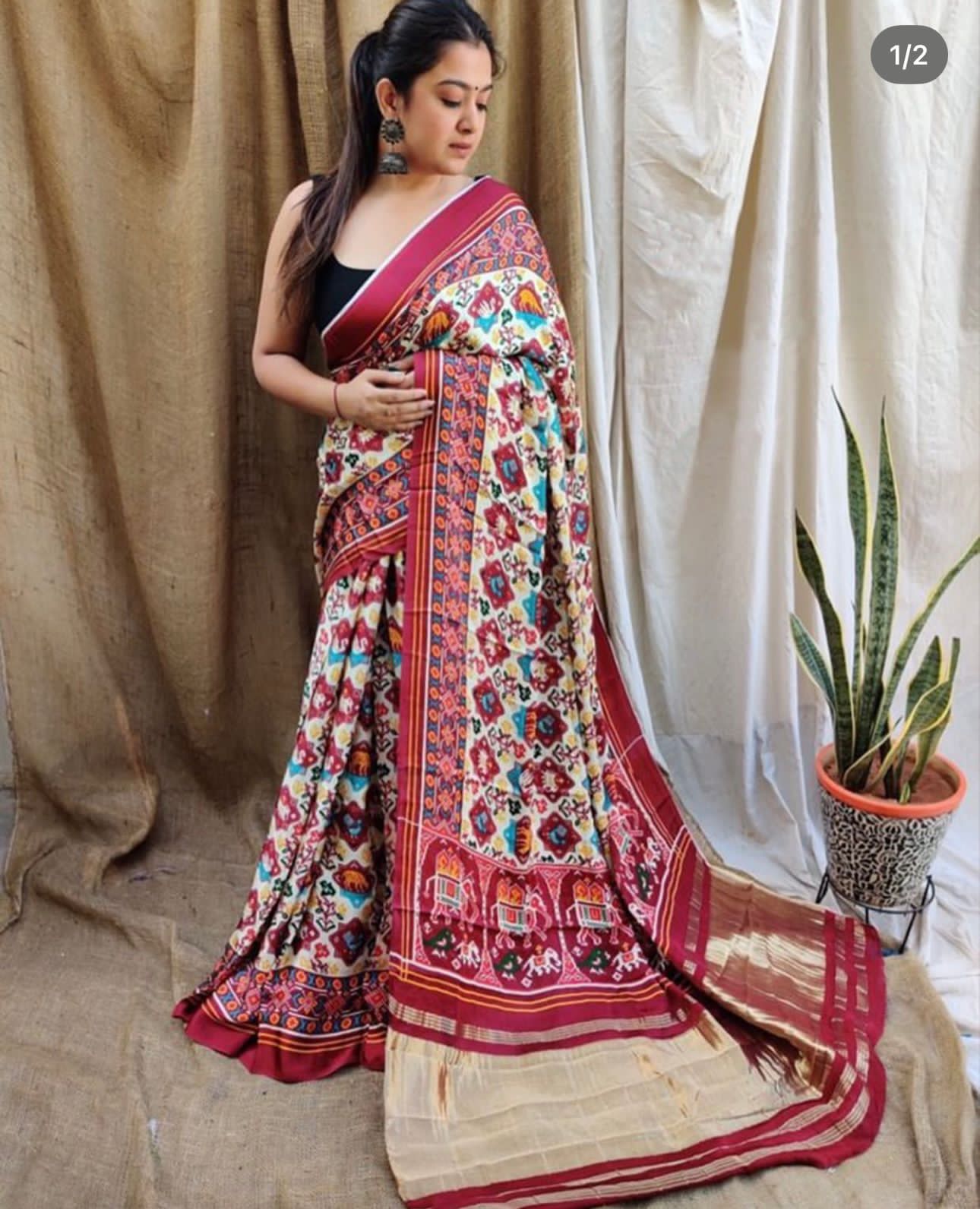 Gajji Silk Saree