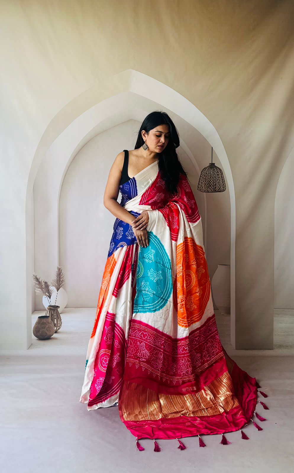 Gajji Silk Saree