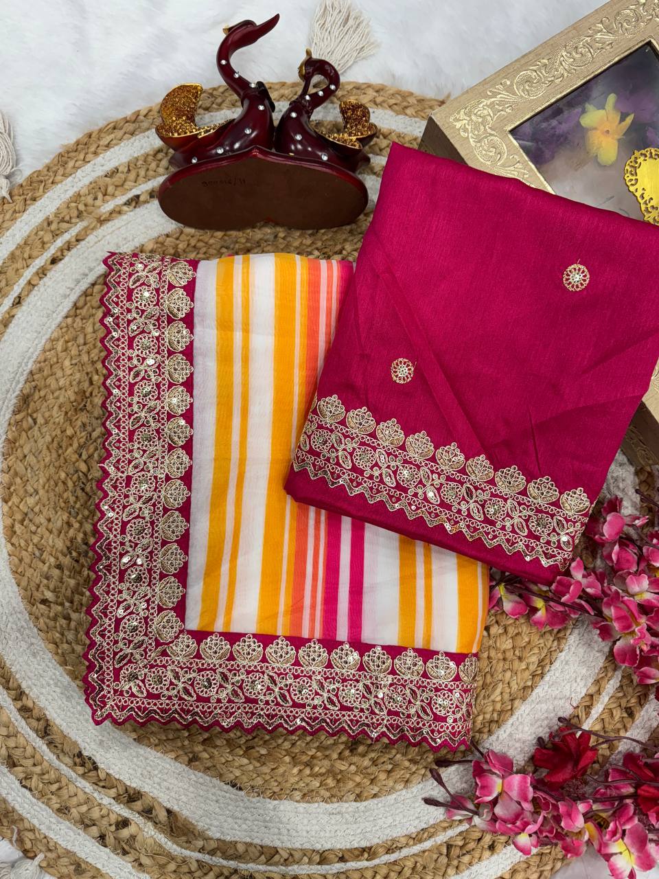 Sequins Saree