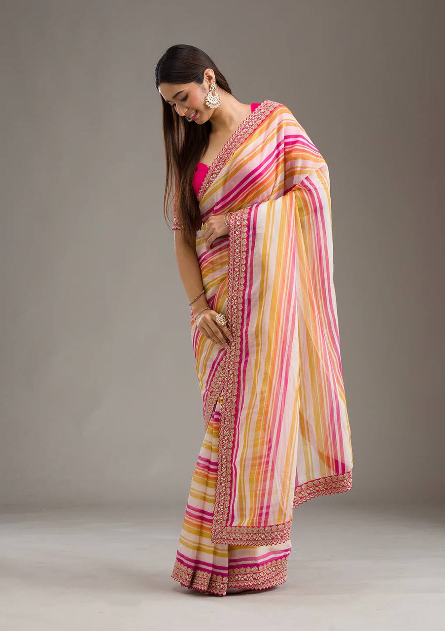 Sequins Saree