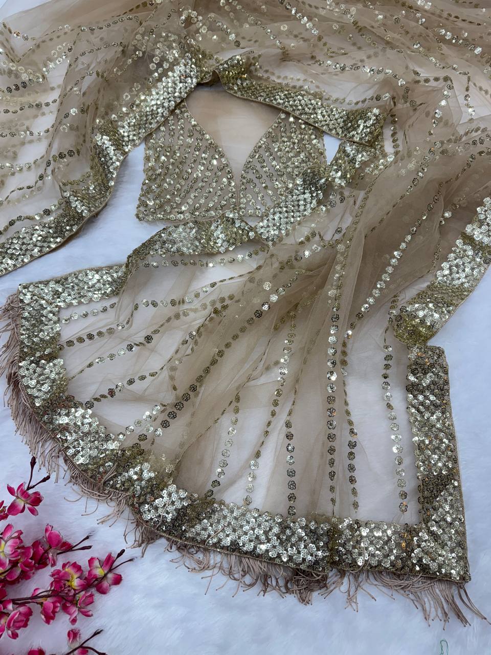 Net Saree