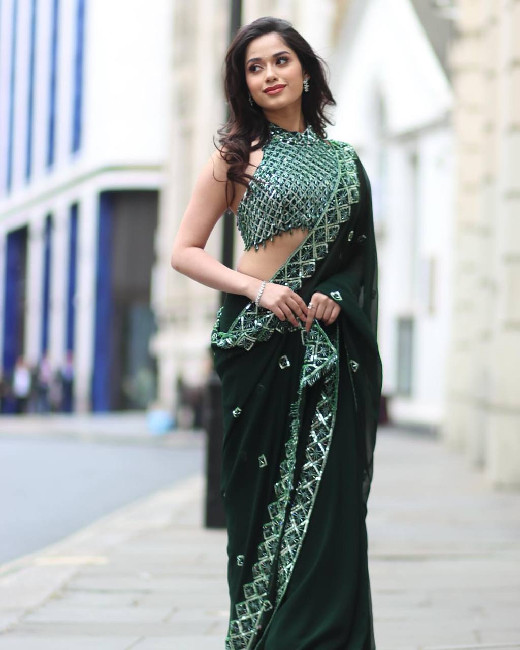 Sequins Saree