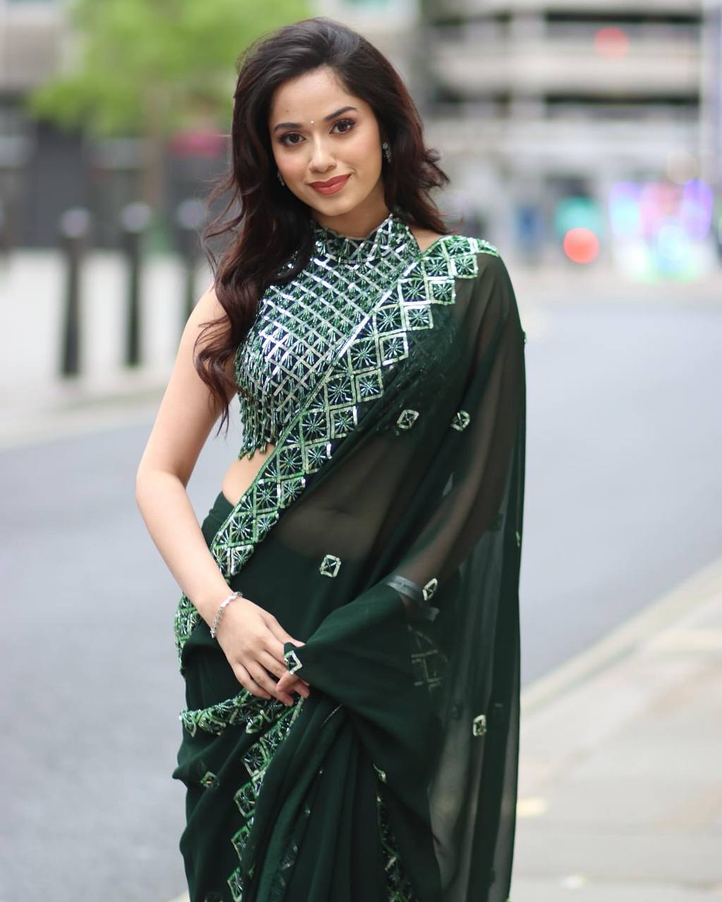Sequins Saree