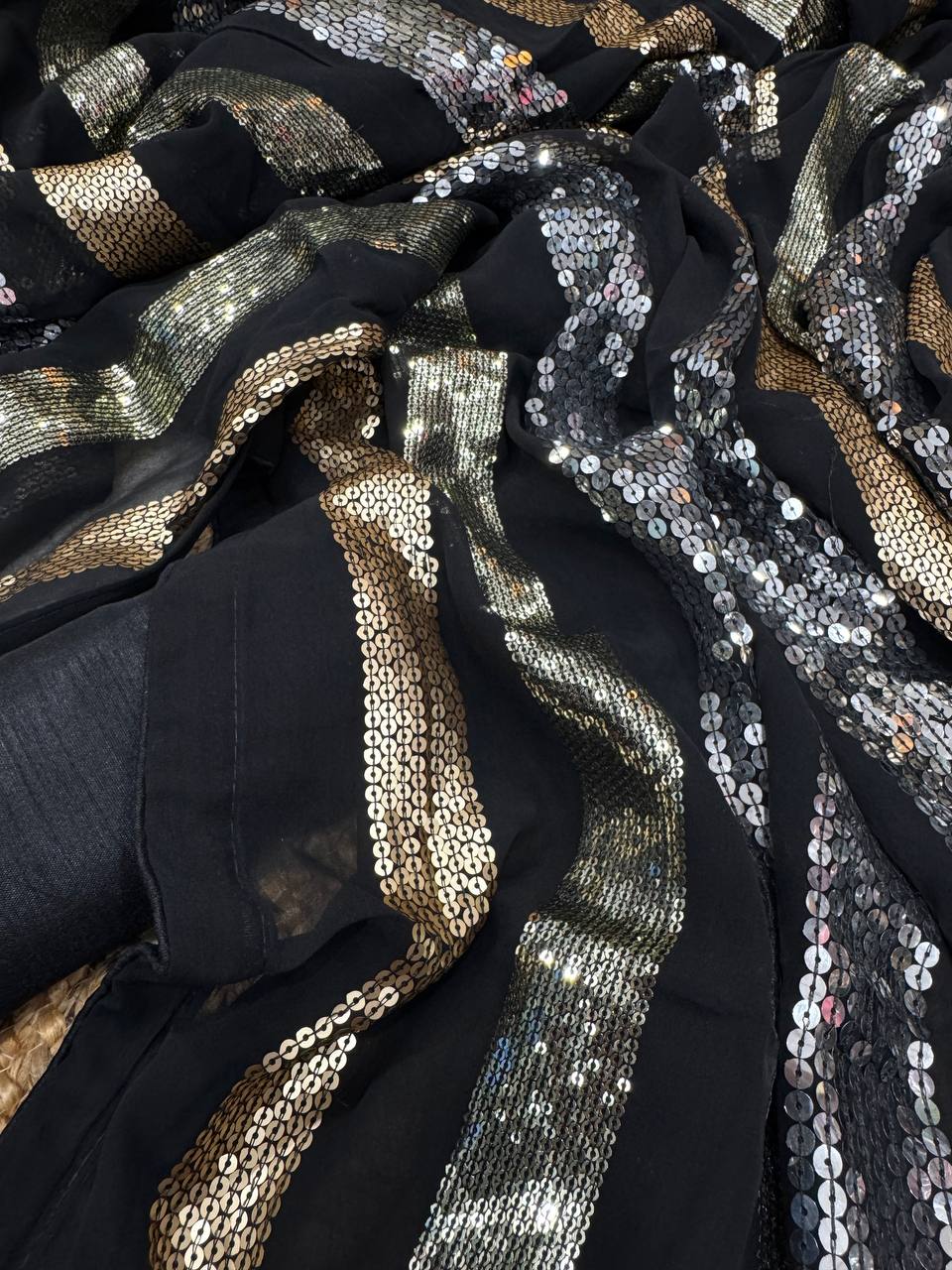 Sequins Saree