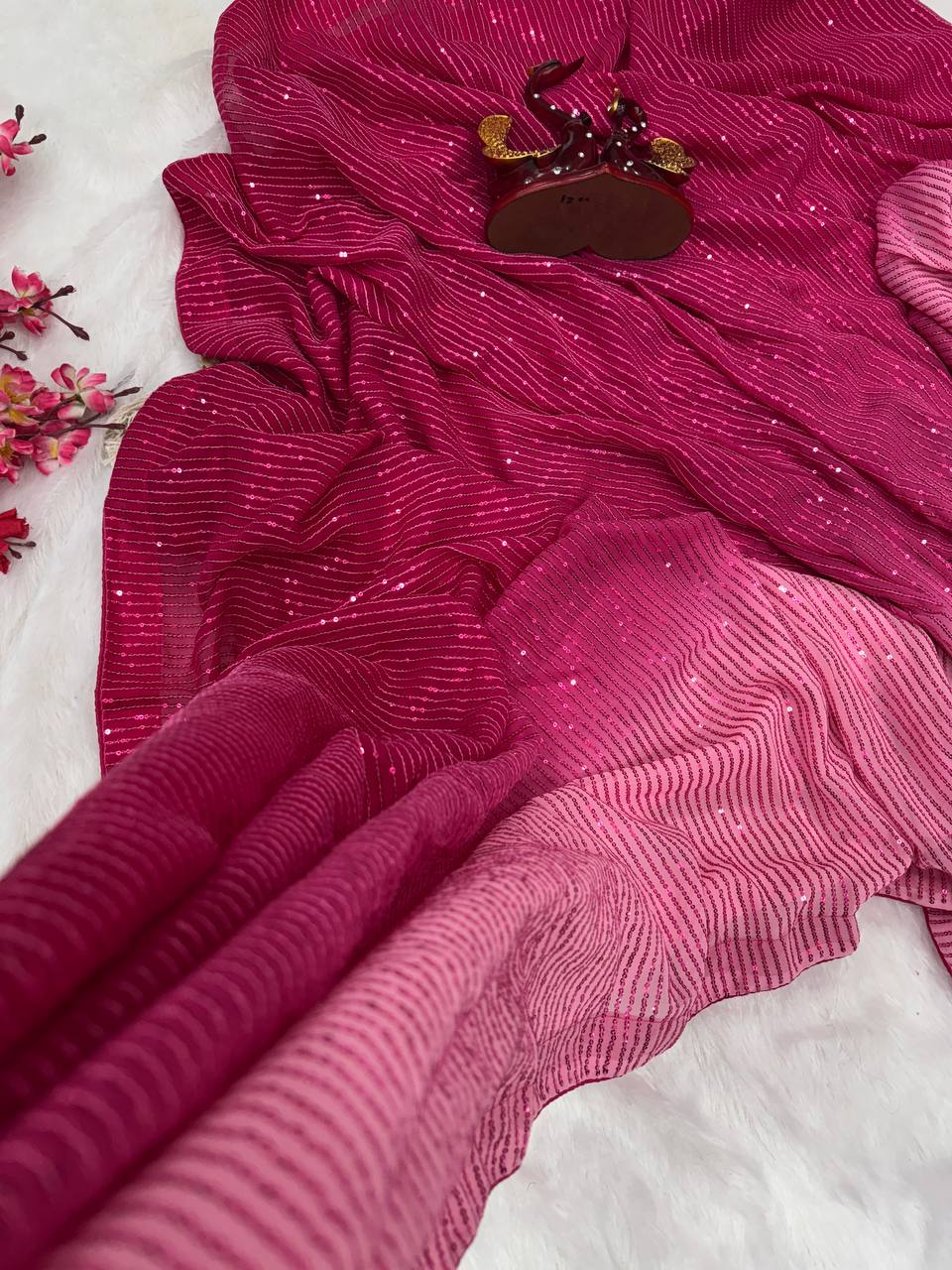 Sequins Saree
