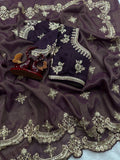 Sequins Saree